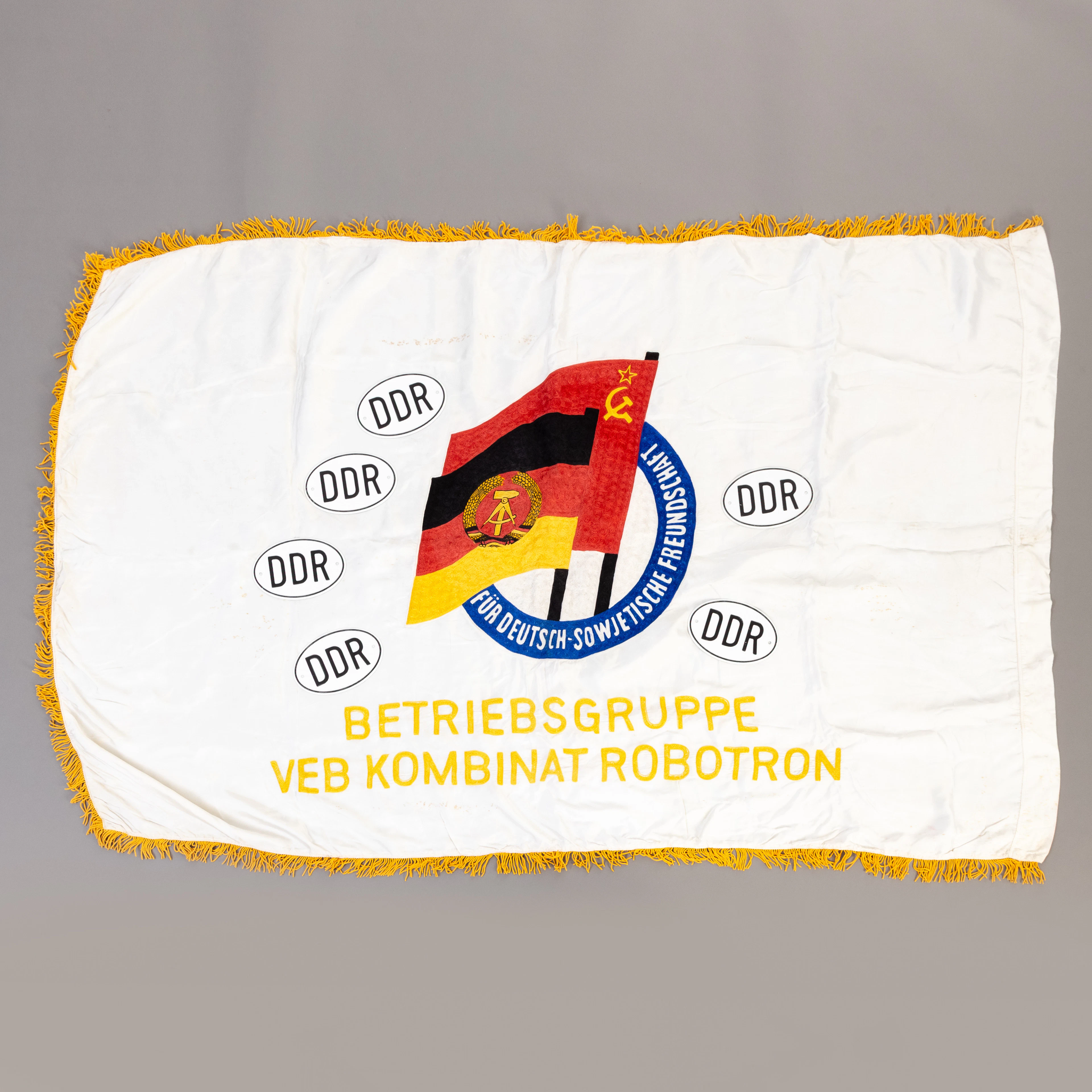 Flagge der Sozialistischen Einheitspartei Betriebsparteiorganisation-VEB