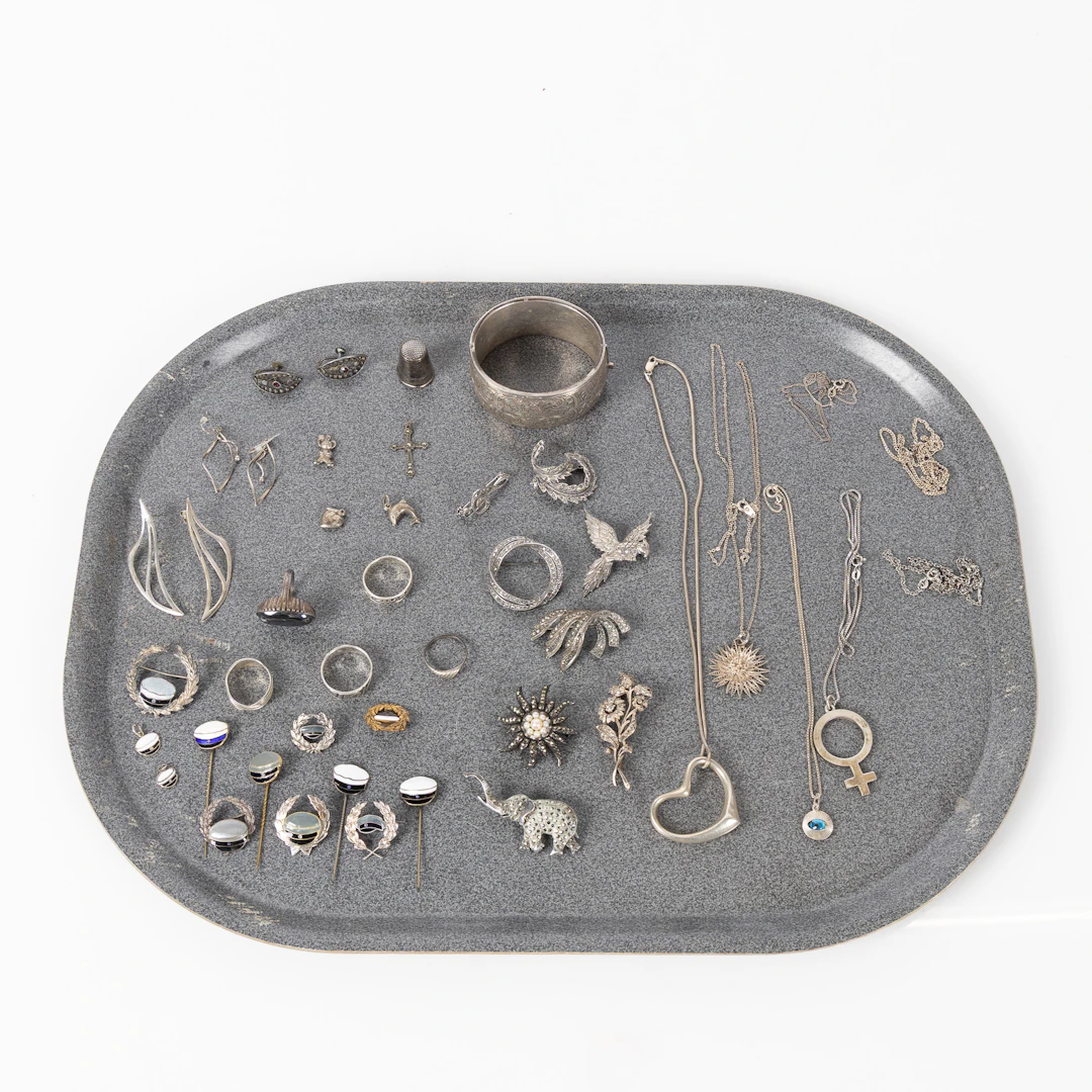 SAMLING SMYCKEN, silver.