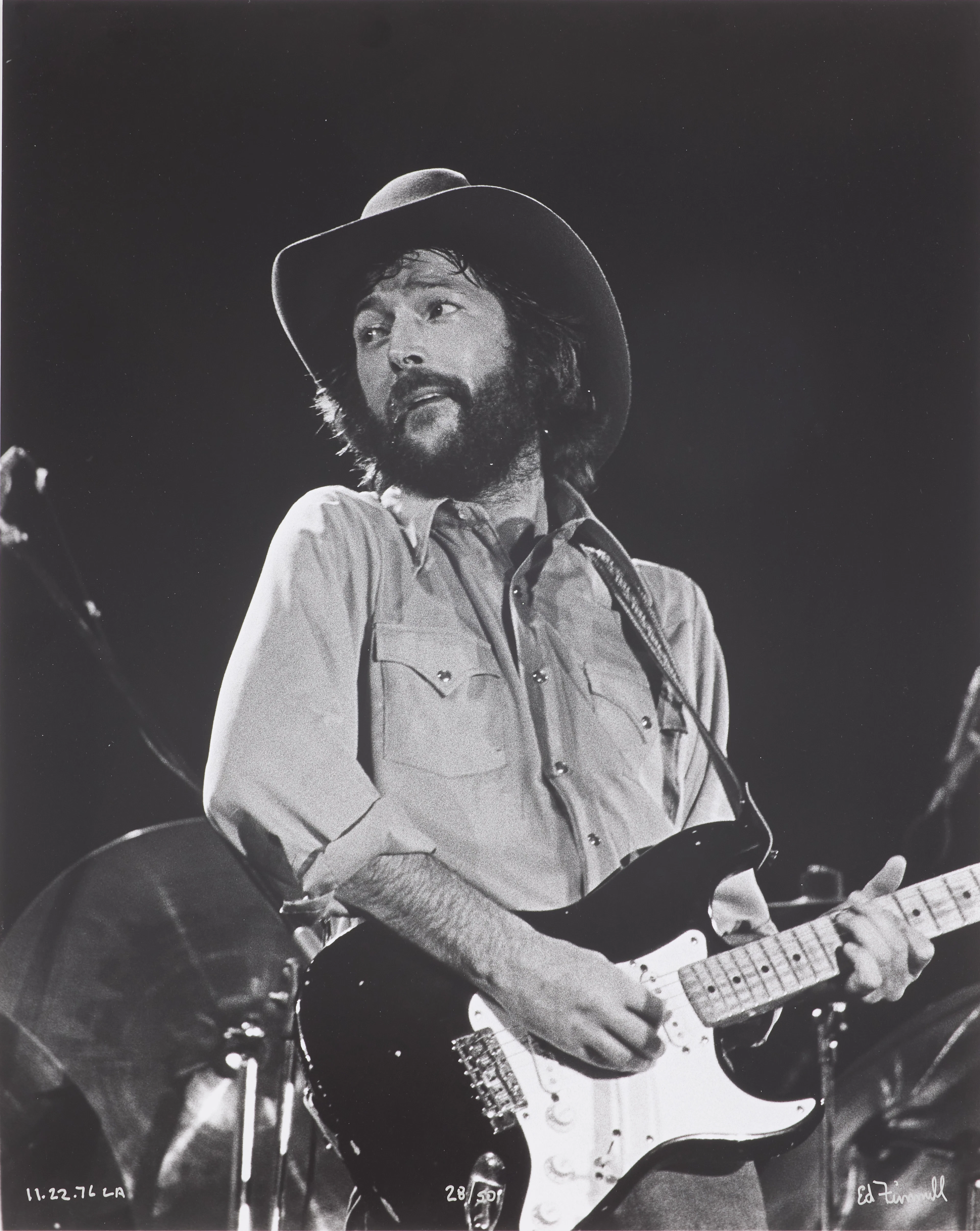 ED FINNELL (USA/SVERIGE, FÖDD 1956). Eric Clapton, "No Reason to Cry