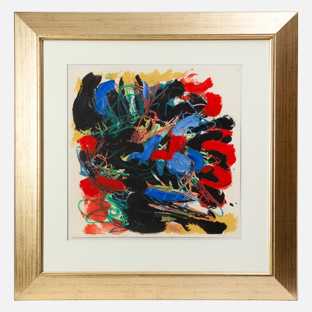 KAREL APPEL. "Paysage Humains H".