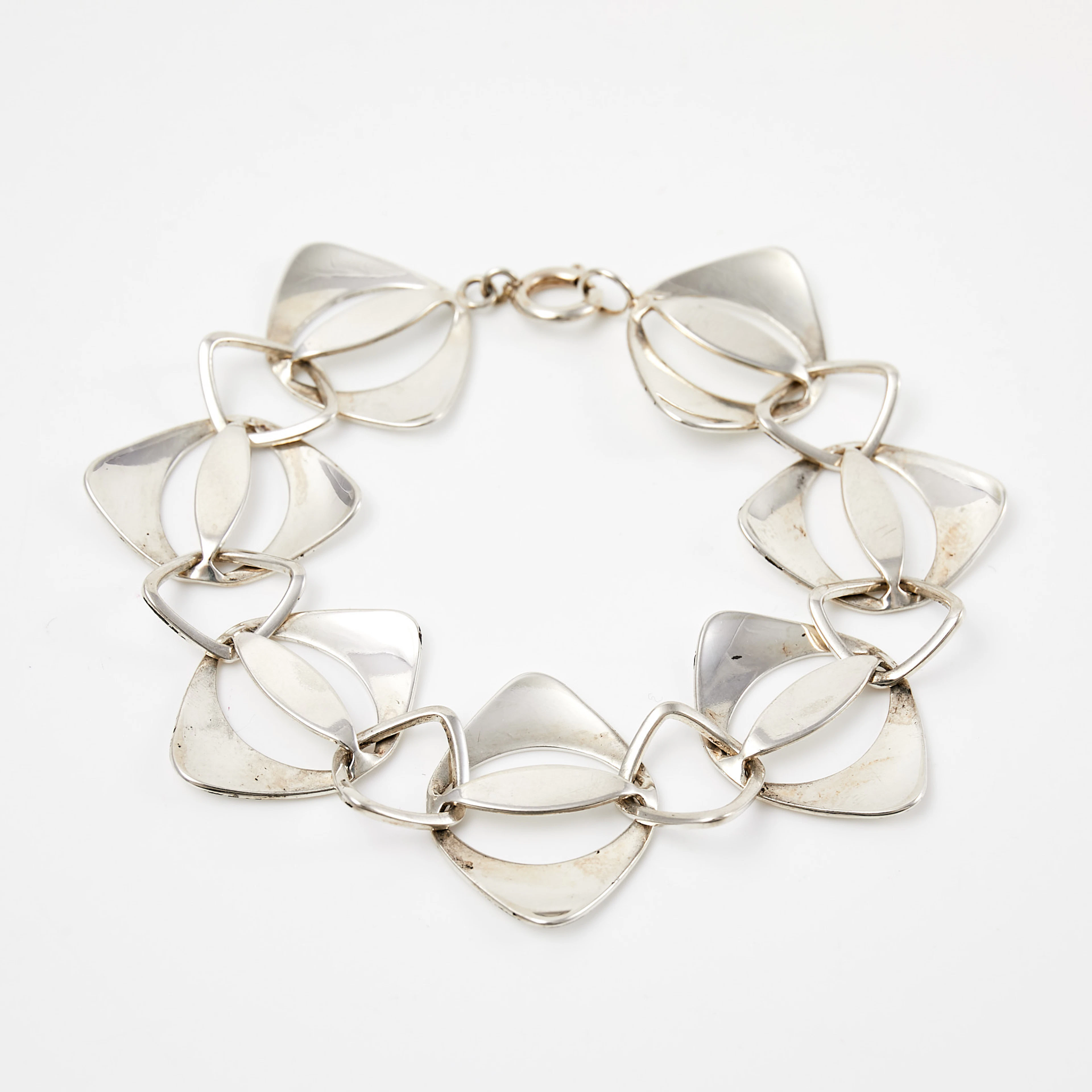 ARMBAND, sterlingsilver, Alton, Falköping 1973.