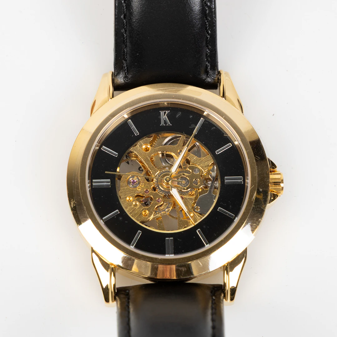ARMBANDSUR, Karlex, Torekov, herrur, guldtonatstål, 42mm, automat