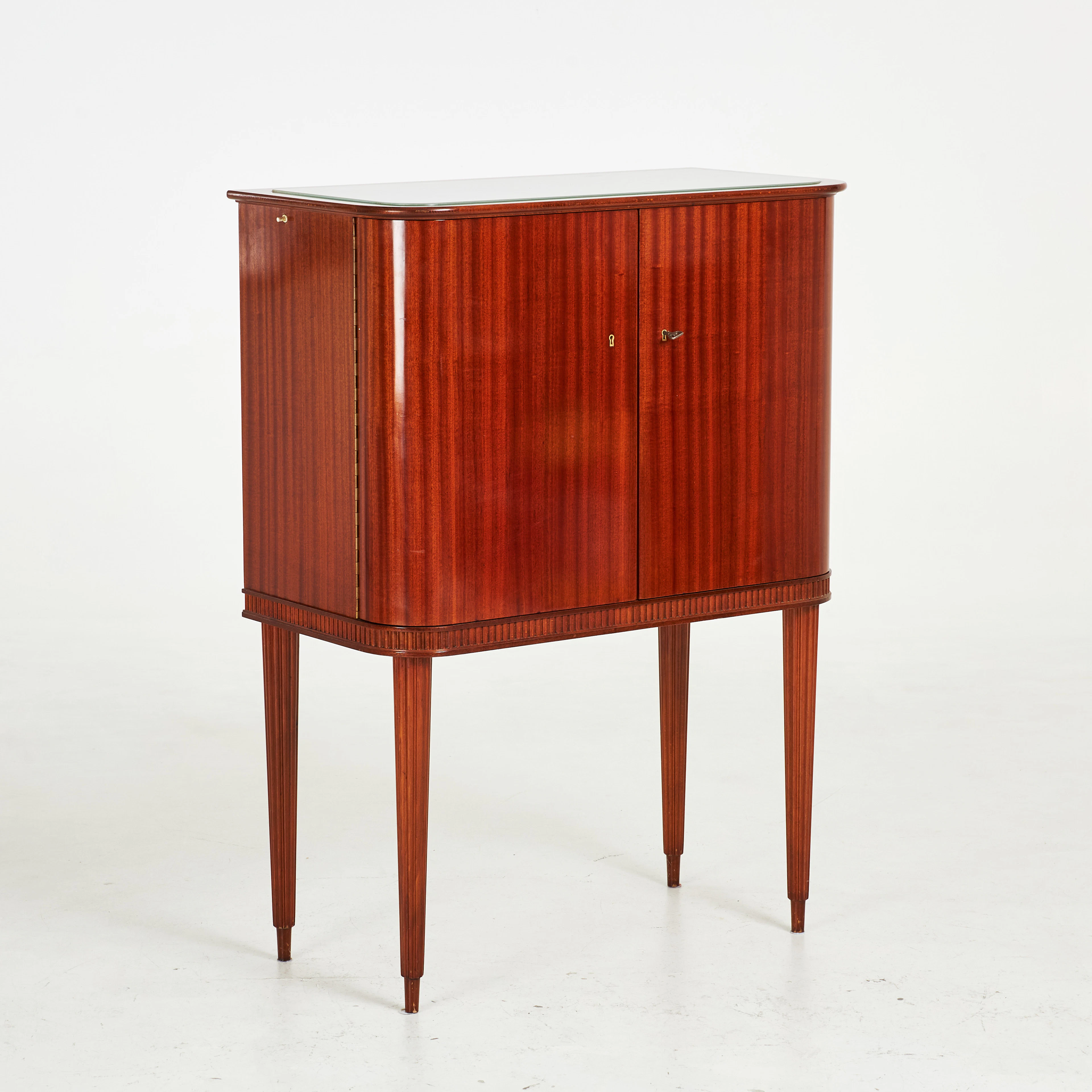 BARSKÅP, AB Förenade Möbelfabrikerna Linköping, mahogny, 1950/1960-tal.