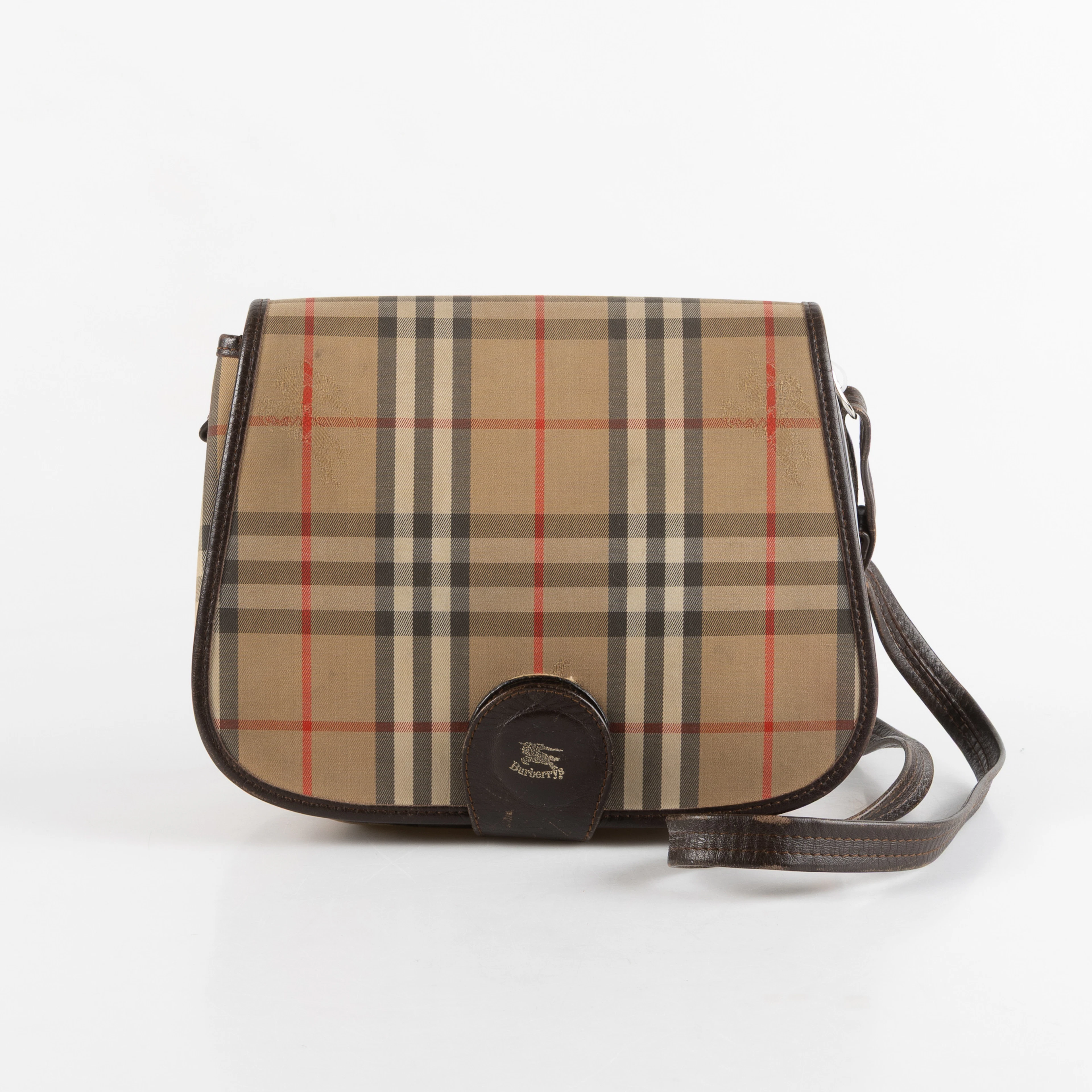 BURBERRY, Väska, omkring 1980.