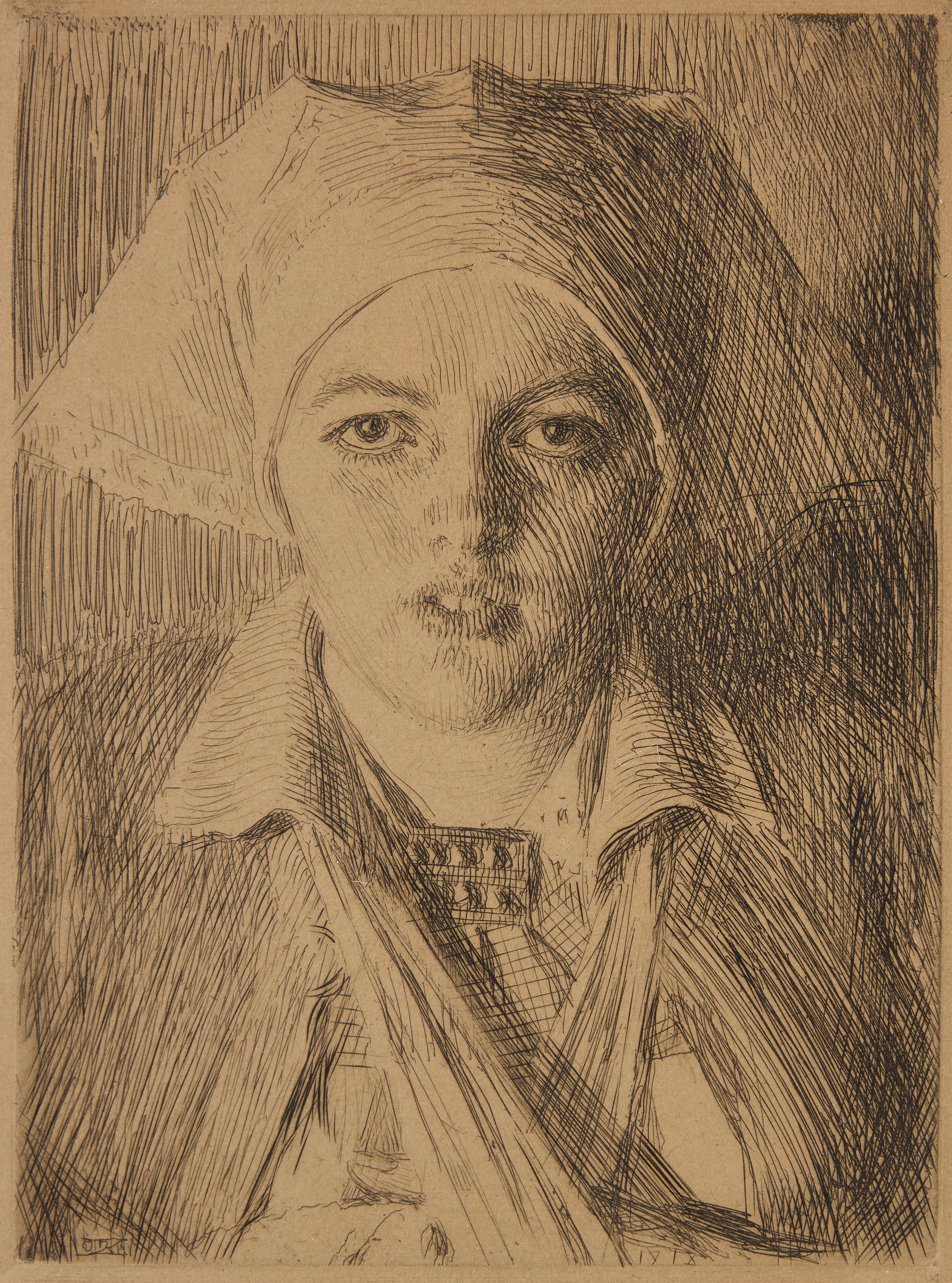ANDERS ZORN. "Gulli II".