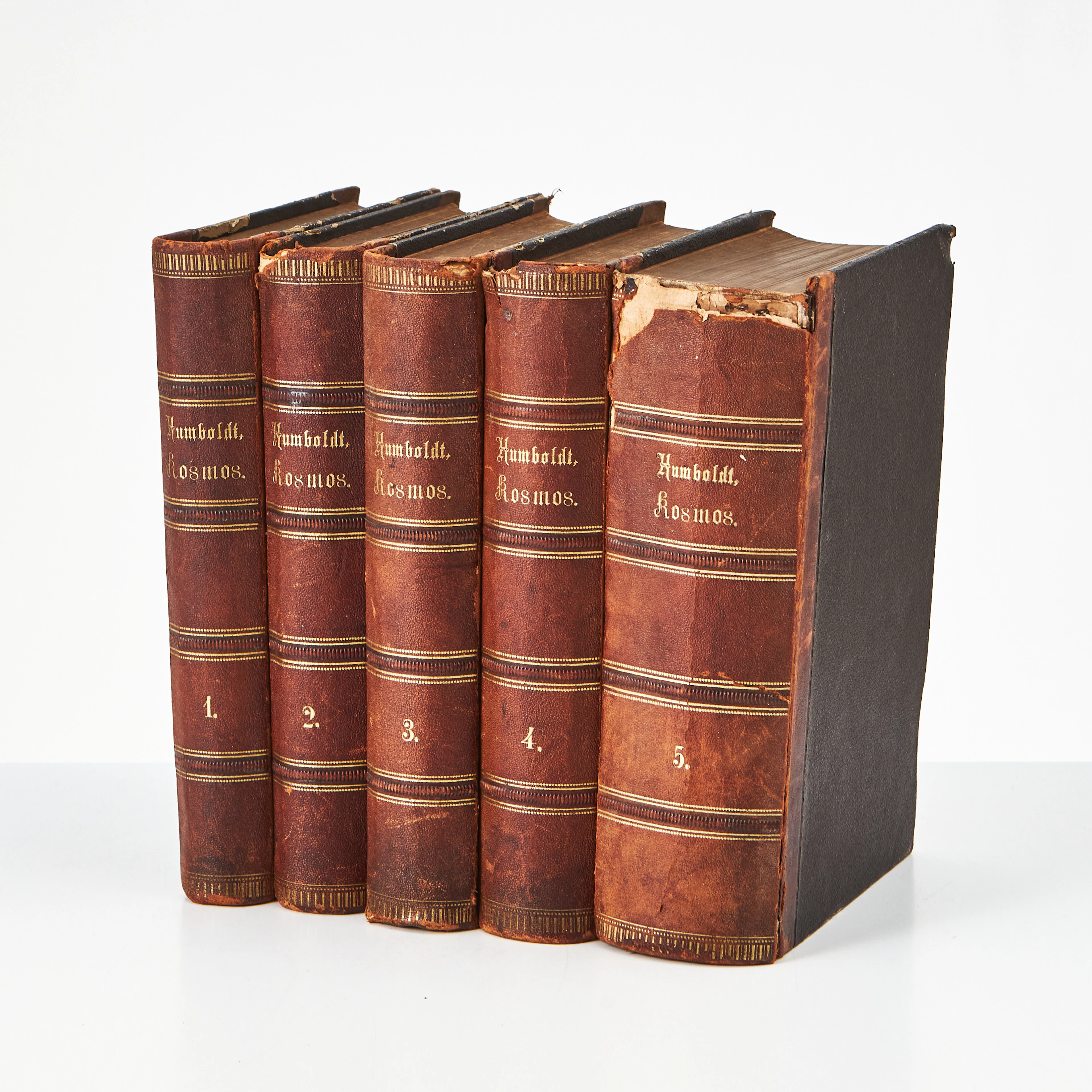 KOSMOS AV VON HUMBOLDT, 5 volymer.
