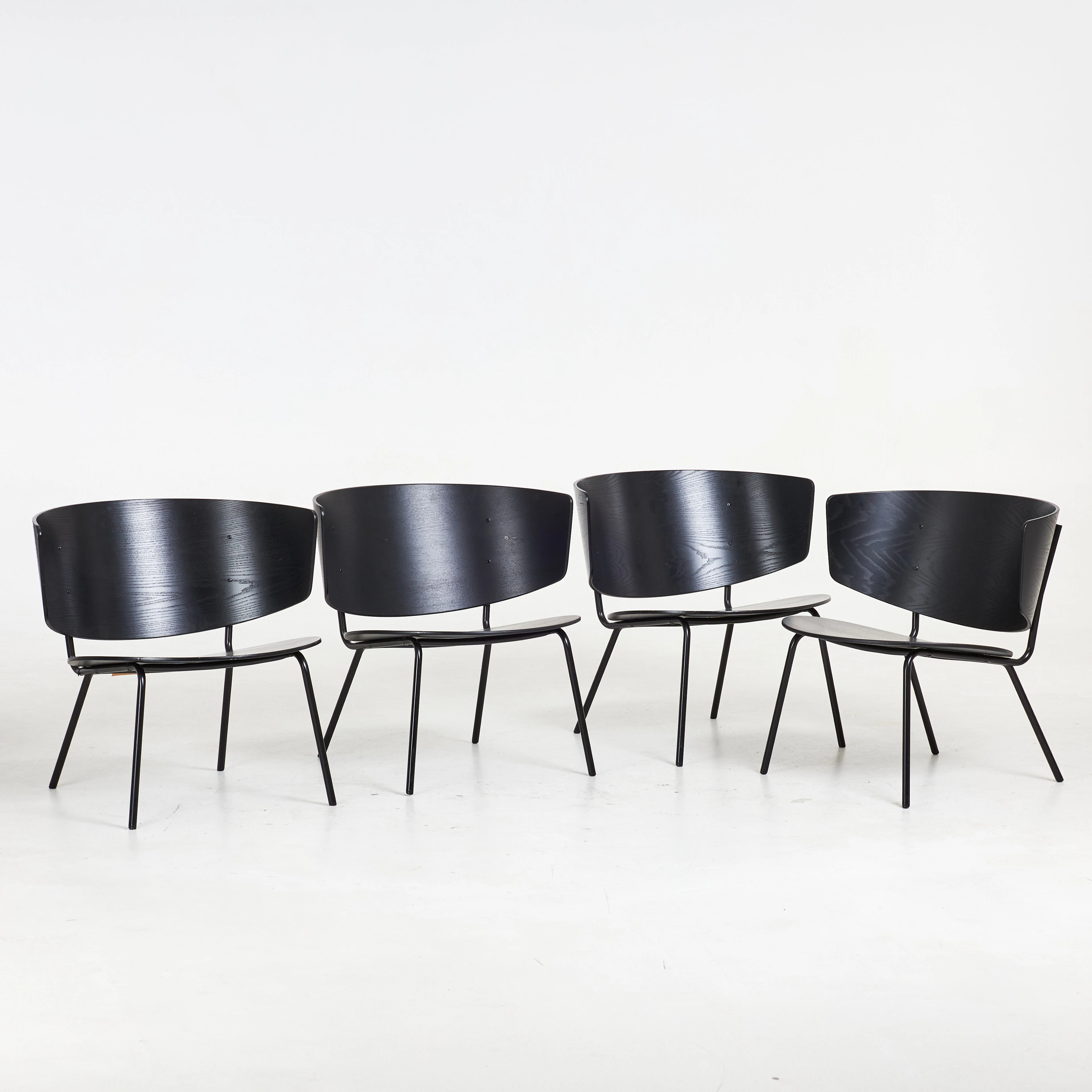 LOUNGESTOLAR, 4 st, "Herman Lounge chair", Herman studios för Ferm