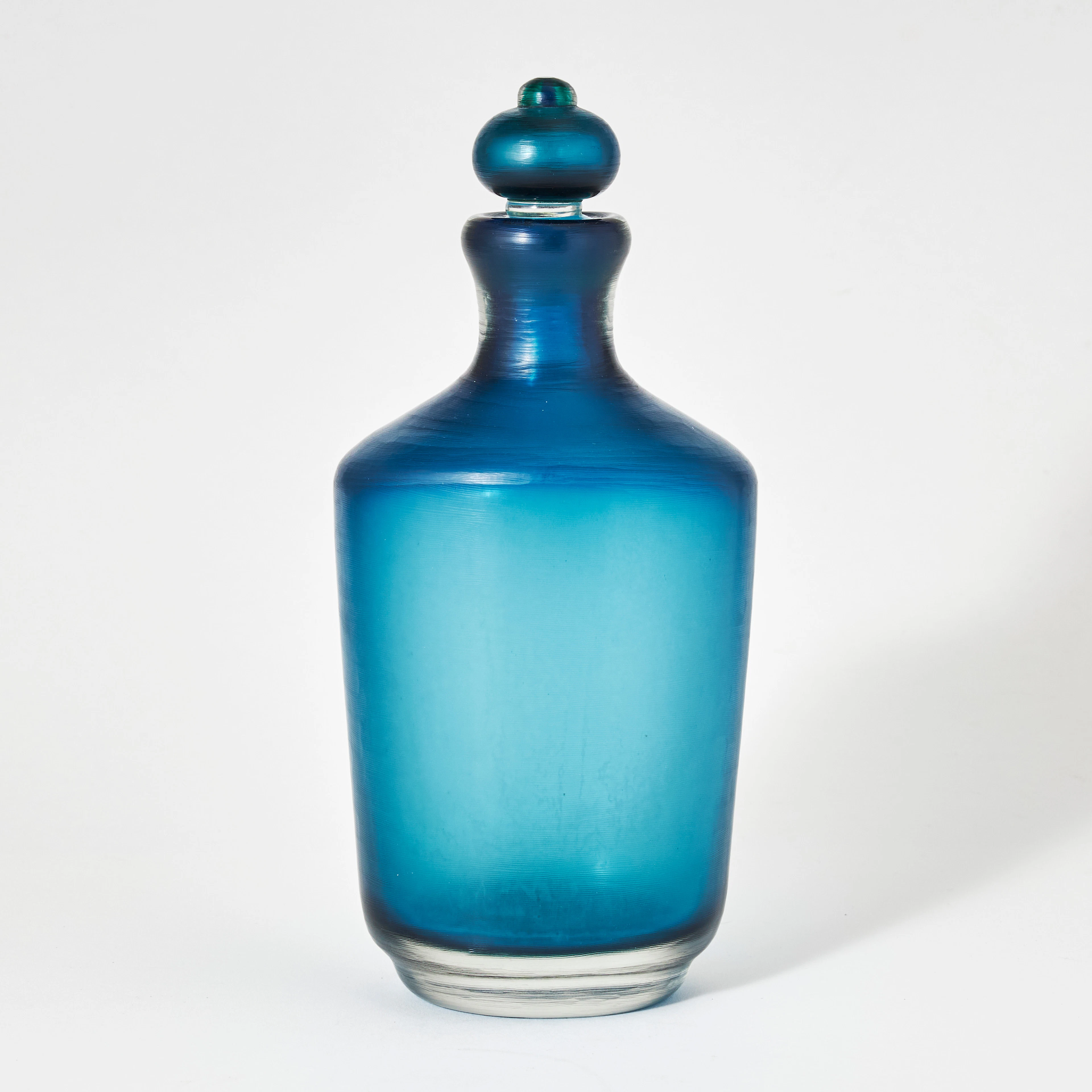 PAOLO VENINI. Karaff med propp, Venini, Murano, Italien 1950-/60-tal