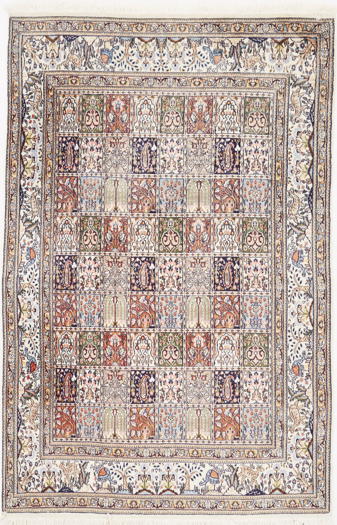 ORIENTMATTA, trädgårdsmönster, ca 245x160 cm.