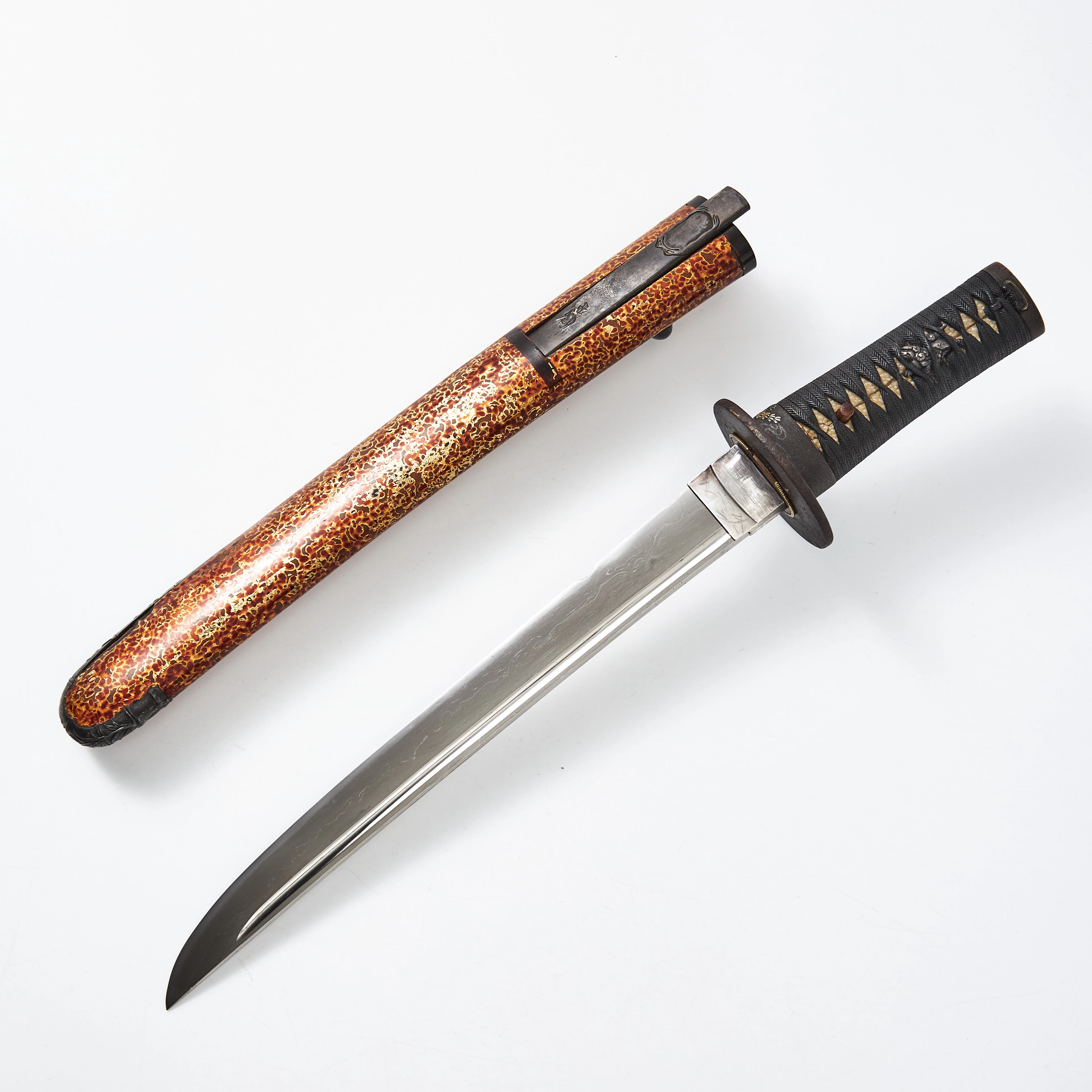 TANTO, japansk, mei: Kunimitsu, muromachi perioden (1392-1573).