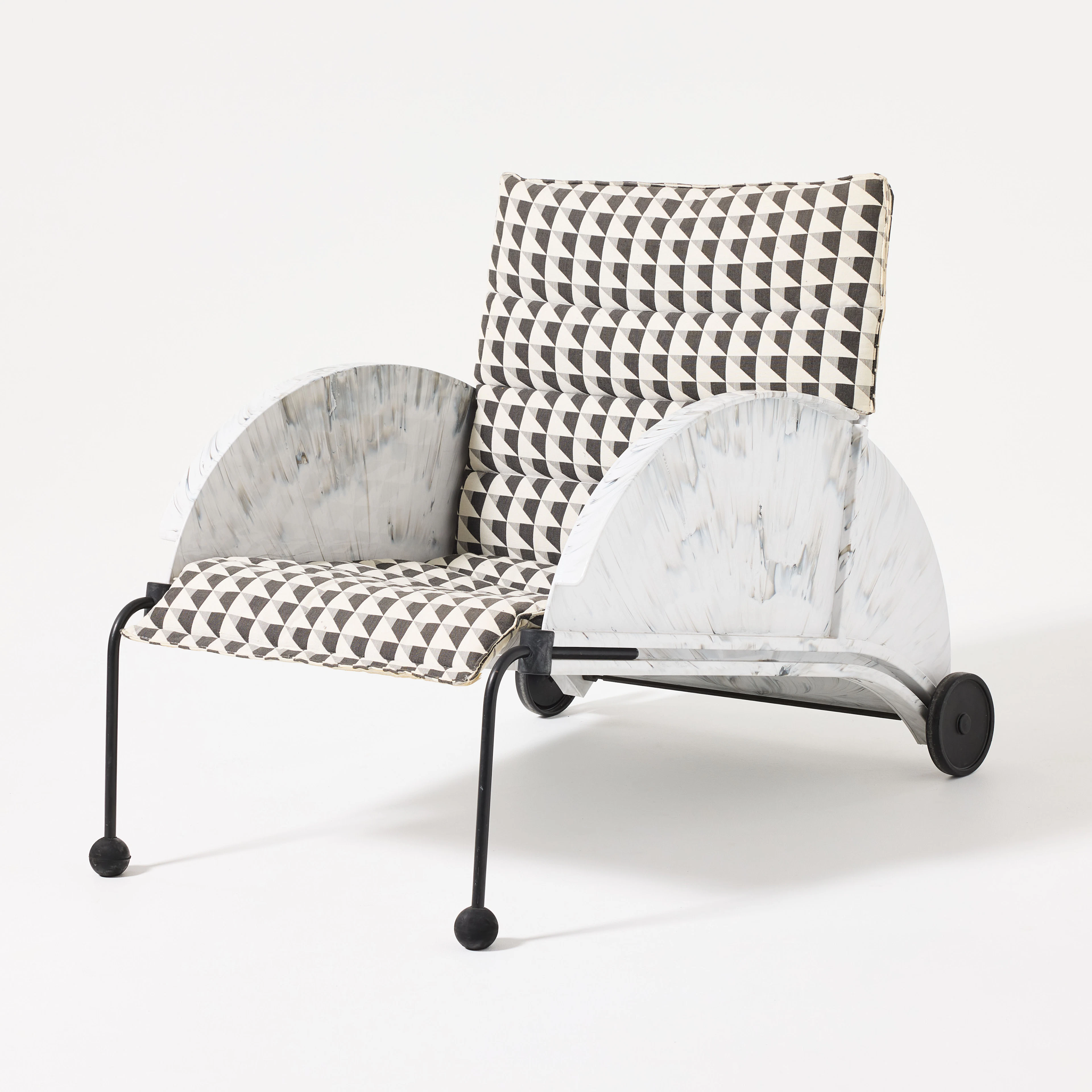 ANNA CASTELLI FERRIERI. Fåtölj, Kartell, Italien 1980-tal, modell