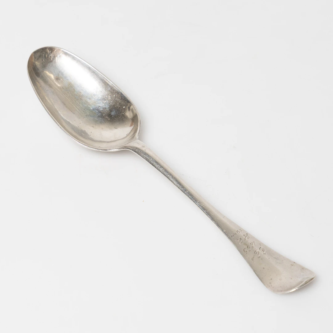 JOHAN WENNERWALL, sked, silver. Göteborg 1740-50-tal.