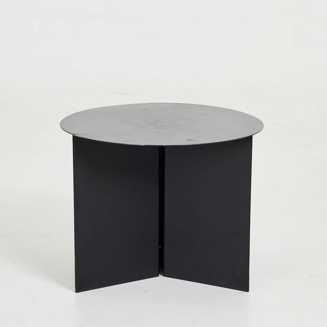 SIDOBORD, "Slit Table", samtida, stål, HAY.