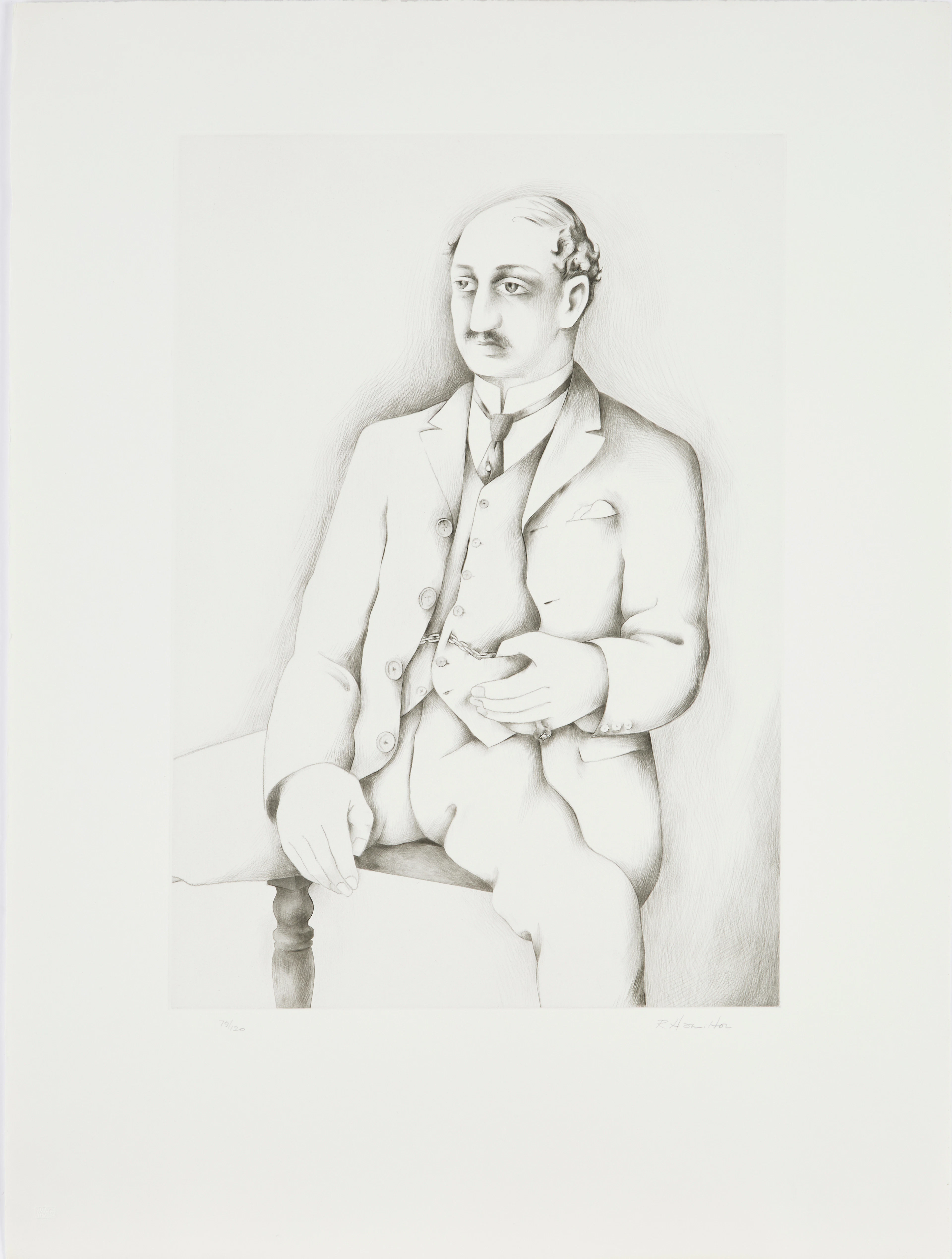 RICHARD HAMILTON. "Leopold Bloom".