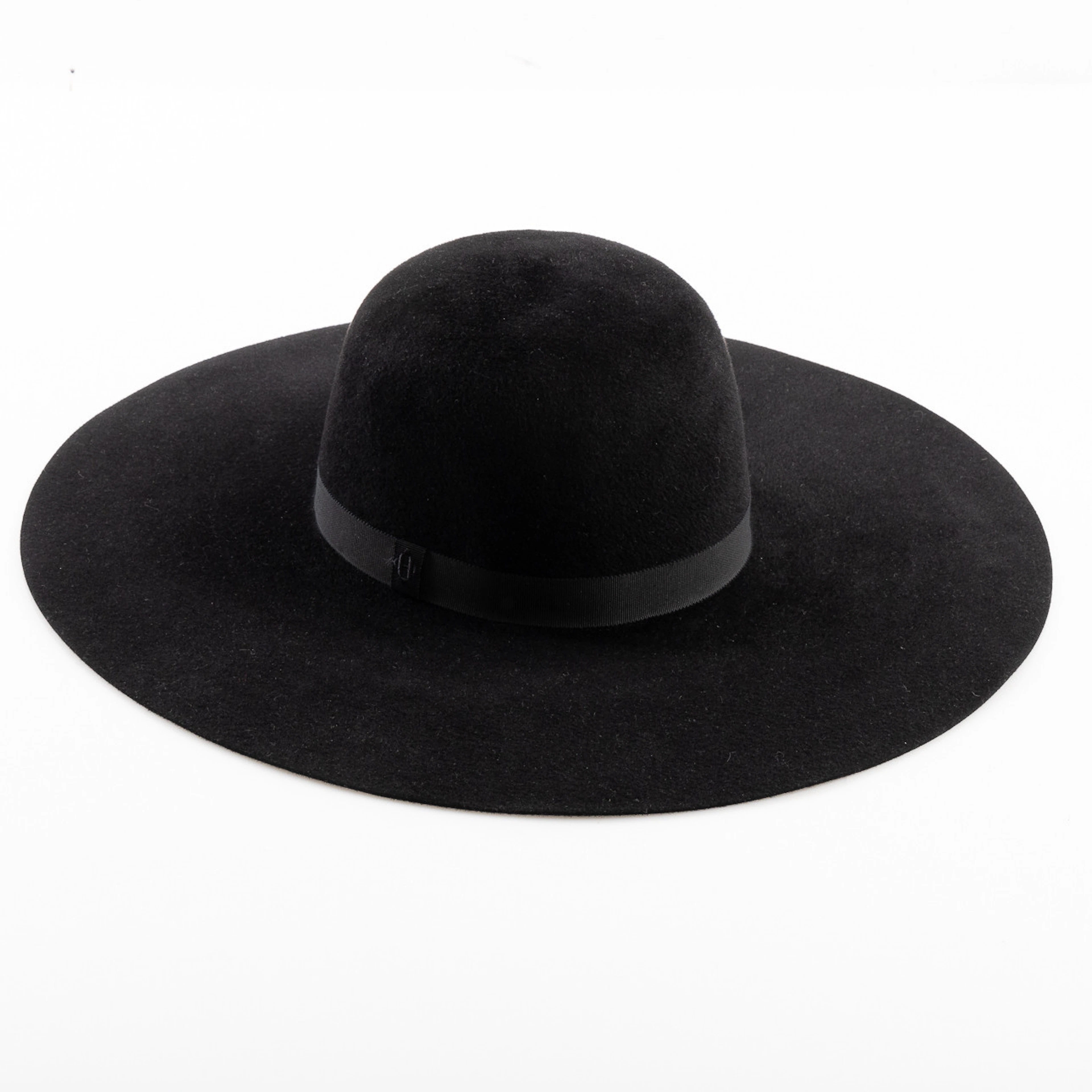 HERMÈS, Hatt, slokhatt i svart filt, storlek 56.