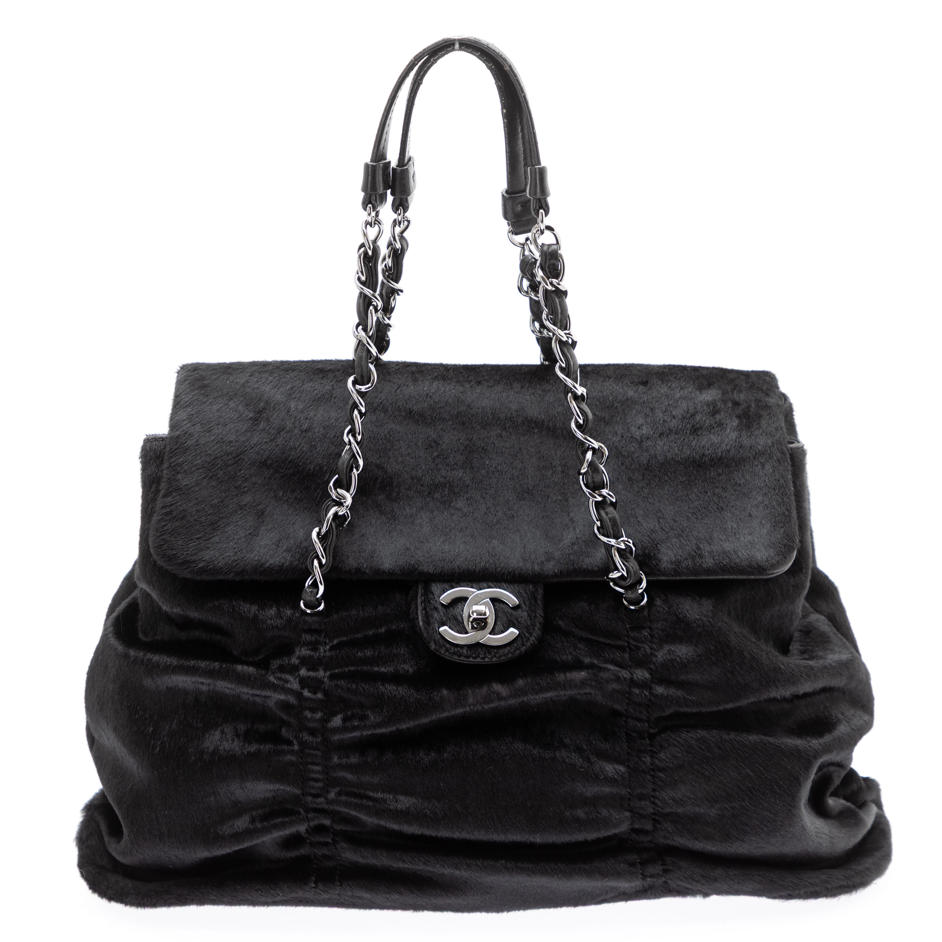CHANEL. Sharpei Flap Bag / Tasche, 2006-2008.