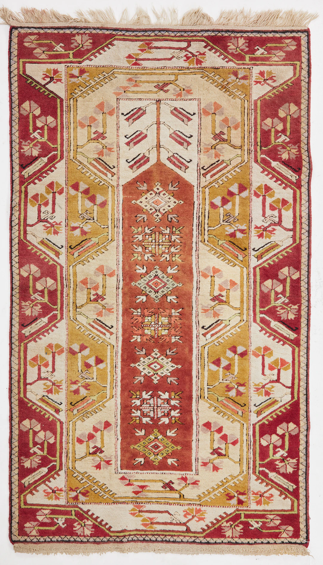 ORIENTMATTA. Melas, Anatolien, old, bönemotiv, ca 200x106 cm.