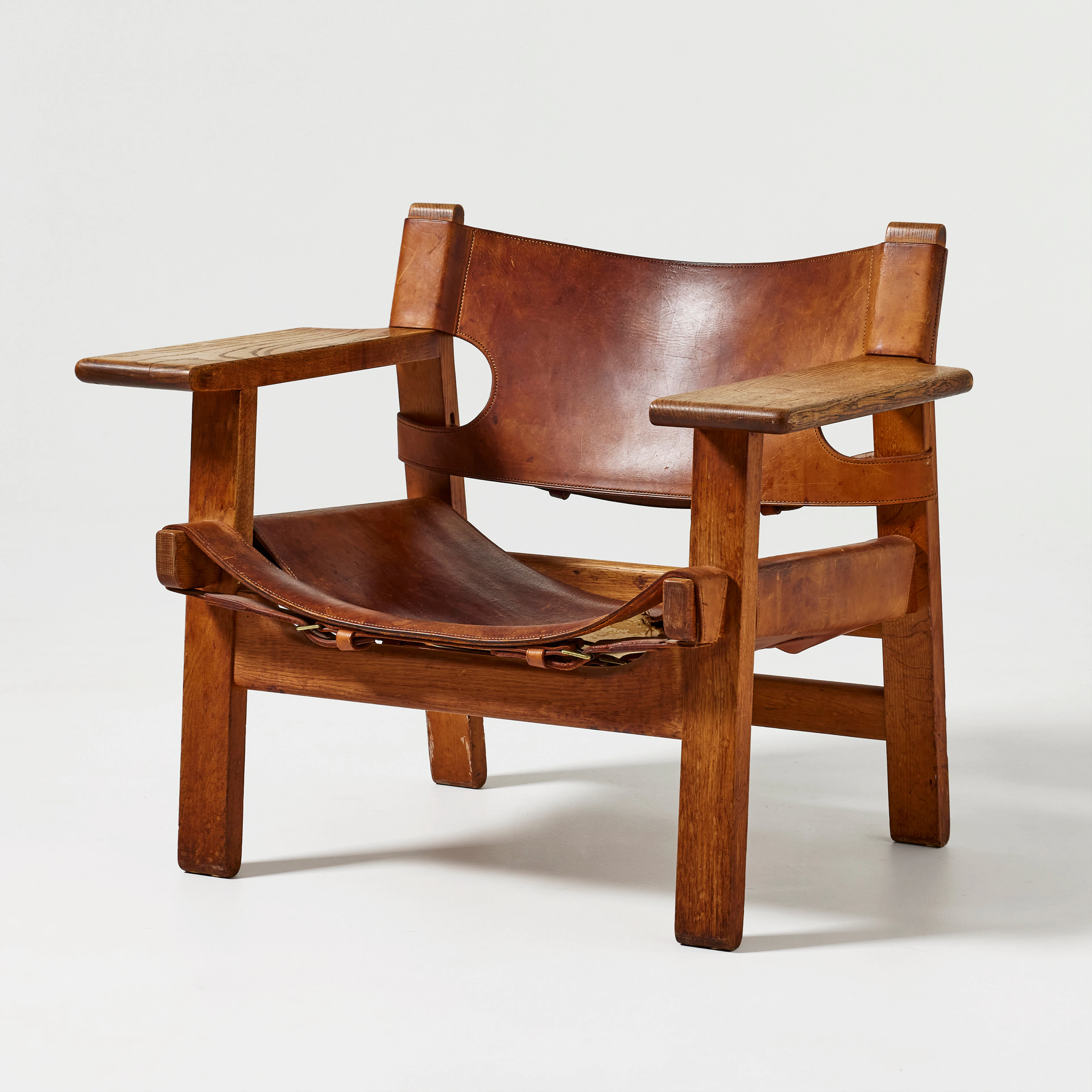 BØRGE MOGENSEN. "Spanska Stolen", fåtölj, modellnummer 226, Fredericia