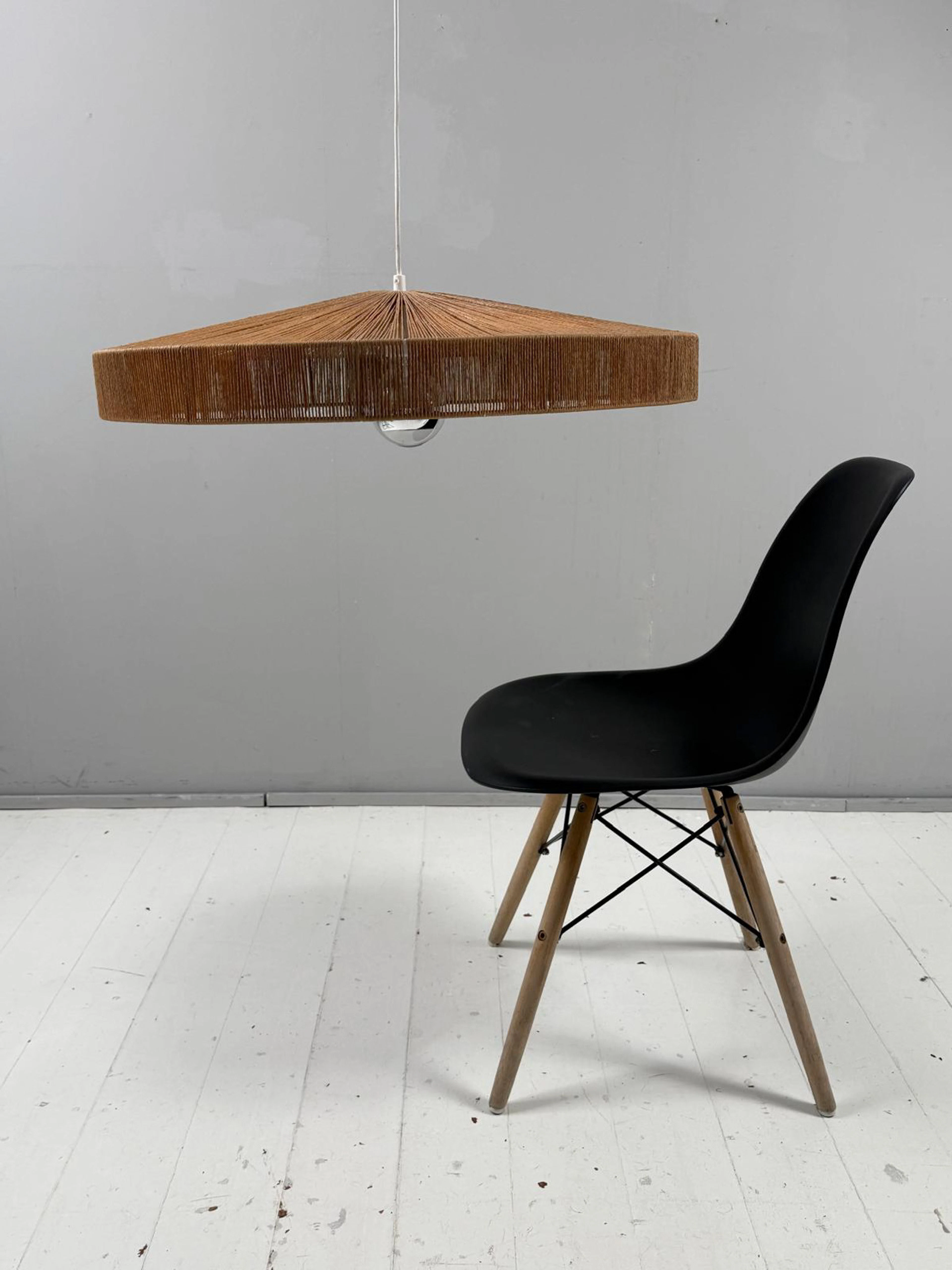 Sisal Deckenlampe/Deckenleuchte.