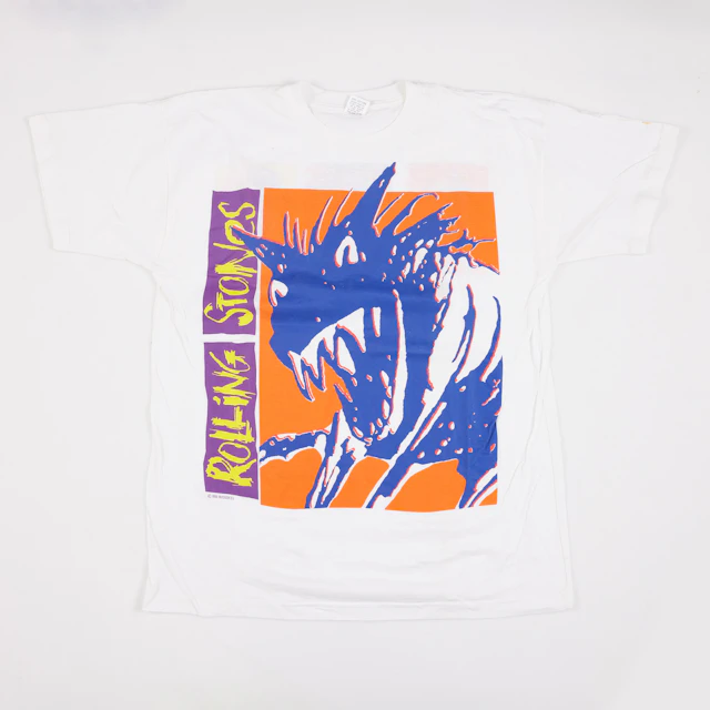 ROLLING STONES, "Europe 1990", konsert/turné t-shirt.