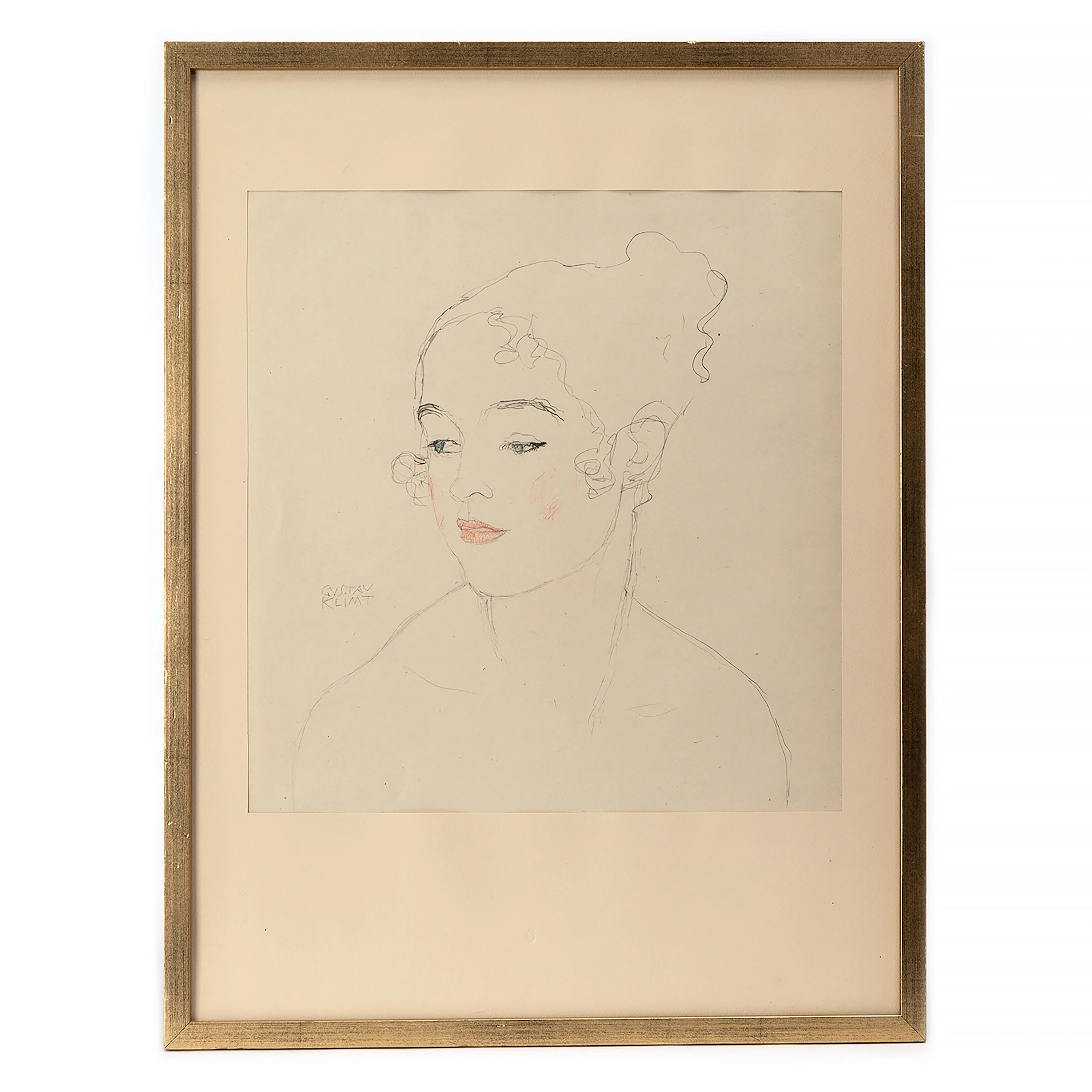 GUSTAV KLIMT. EFTER. "Fünfundzwanzig Handzeichnungen", ljustryck