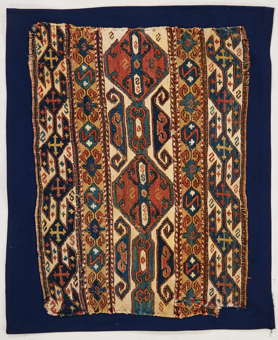 SOUMAK. Väskframsida, ca 1850-tal.