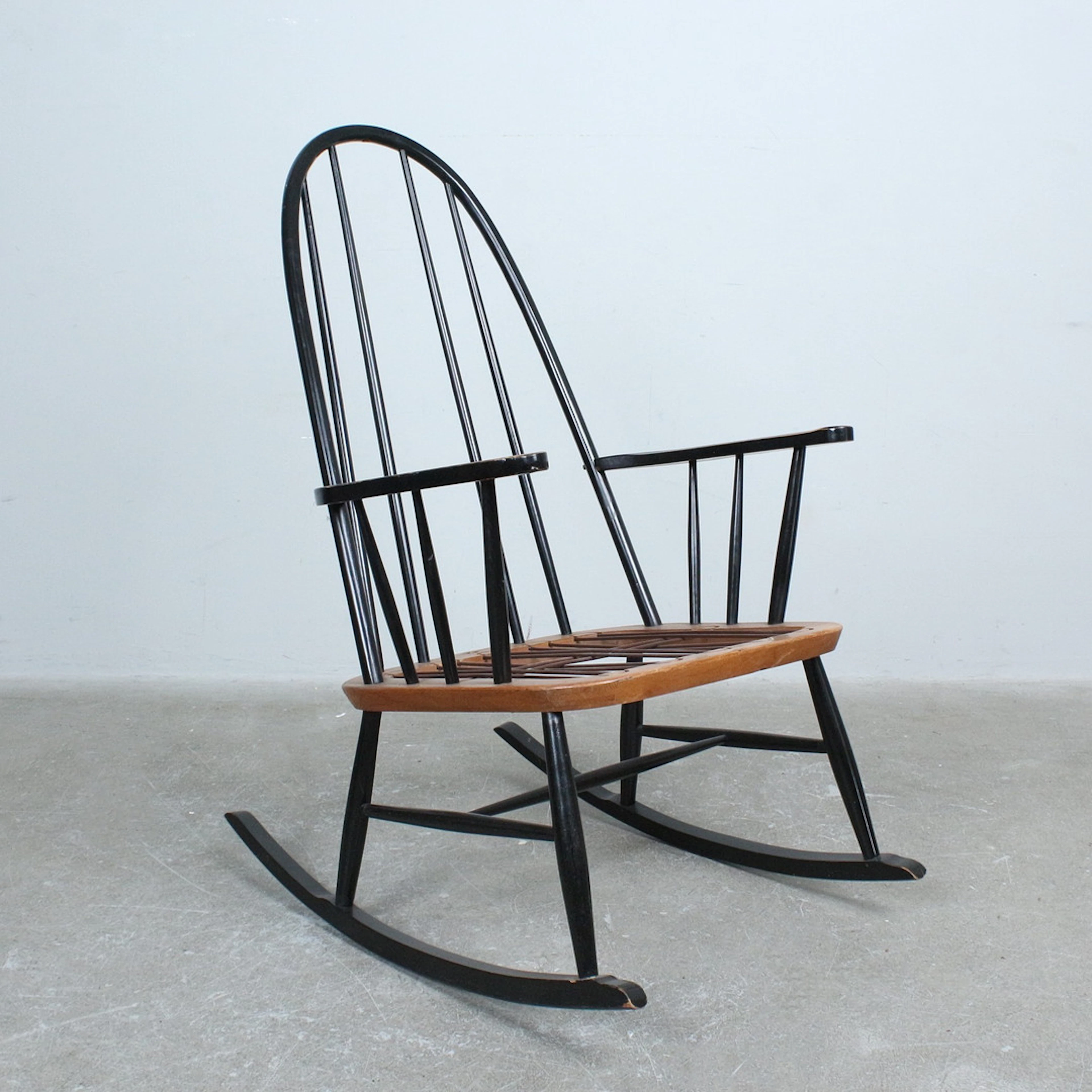 Mid-Century Schaukelstuhl der 1960er.