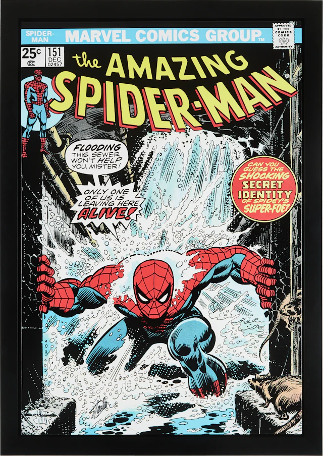 STAN LEE (1922-2018). "The Amazing Spiderman #151 - Only One Of Us