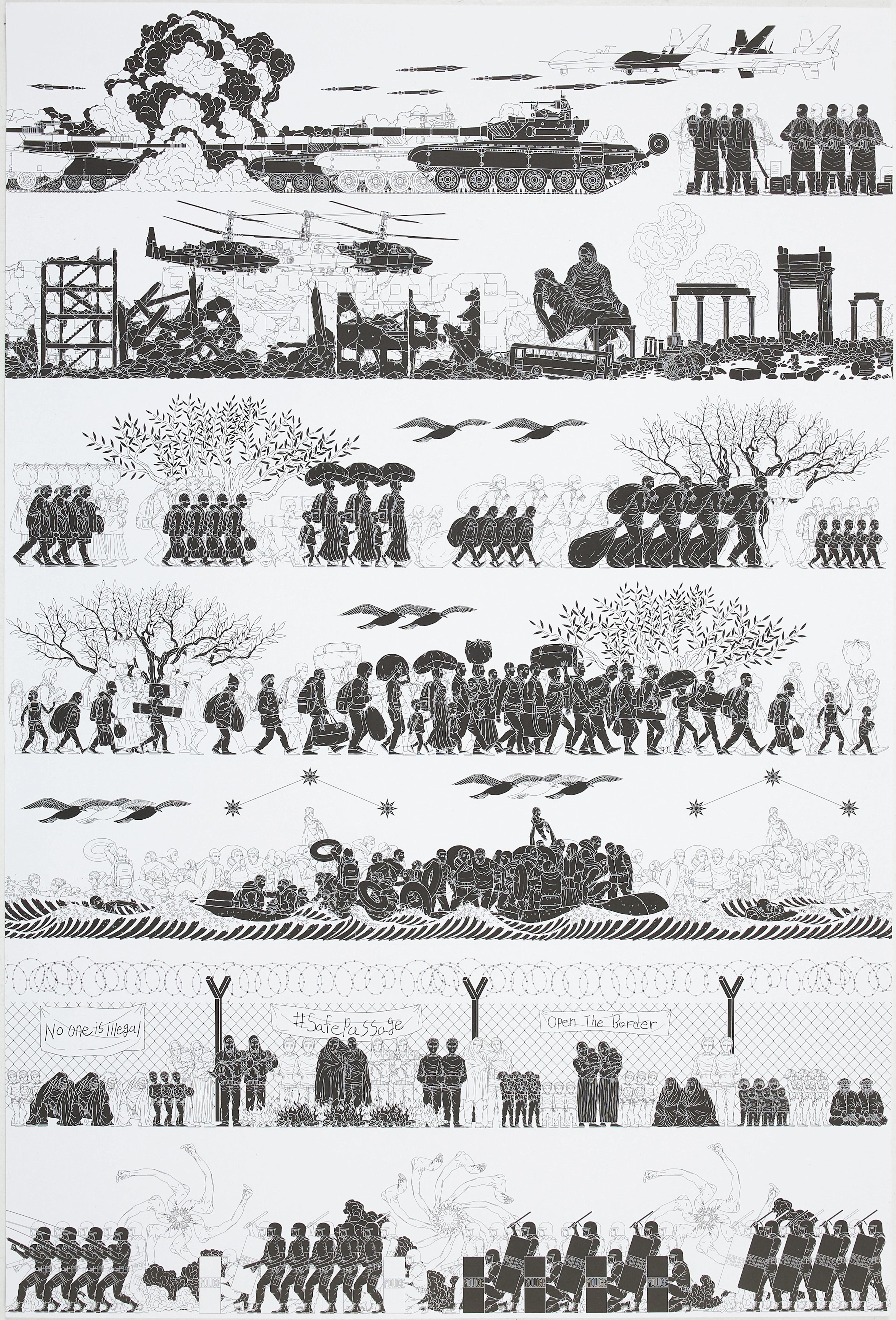 AI WEIWEI (KINA, FÖDD 1957). "Odyssey".