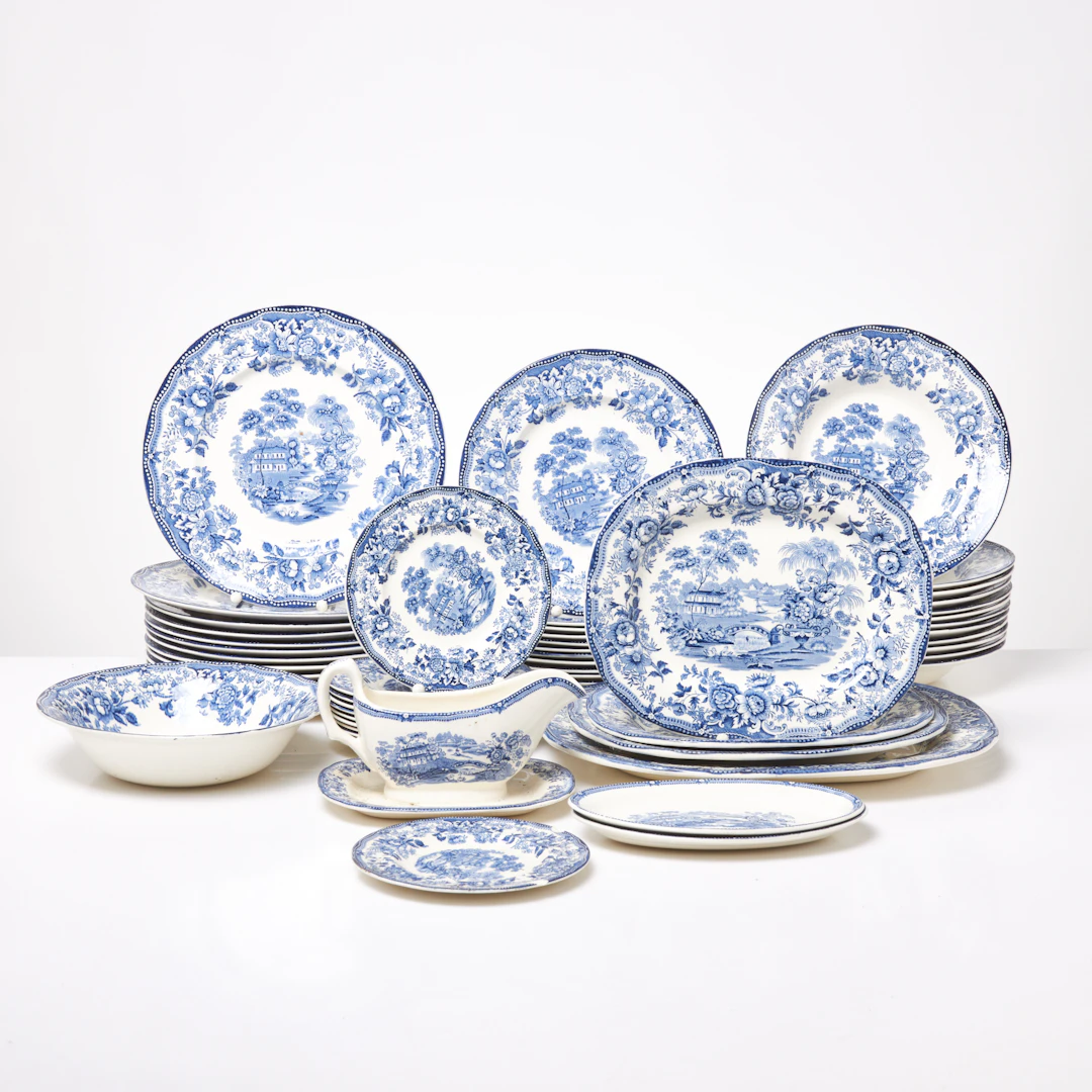 MATSERVIS. "Tonquin" Royal Staffordshire Dinnerware, design Clarice