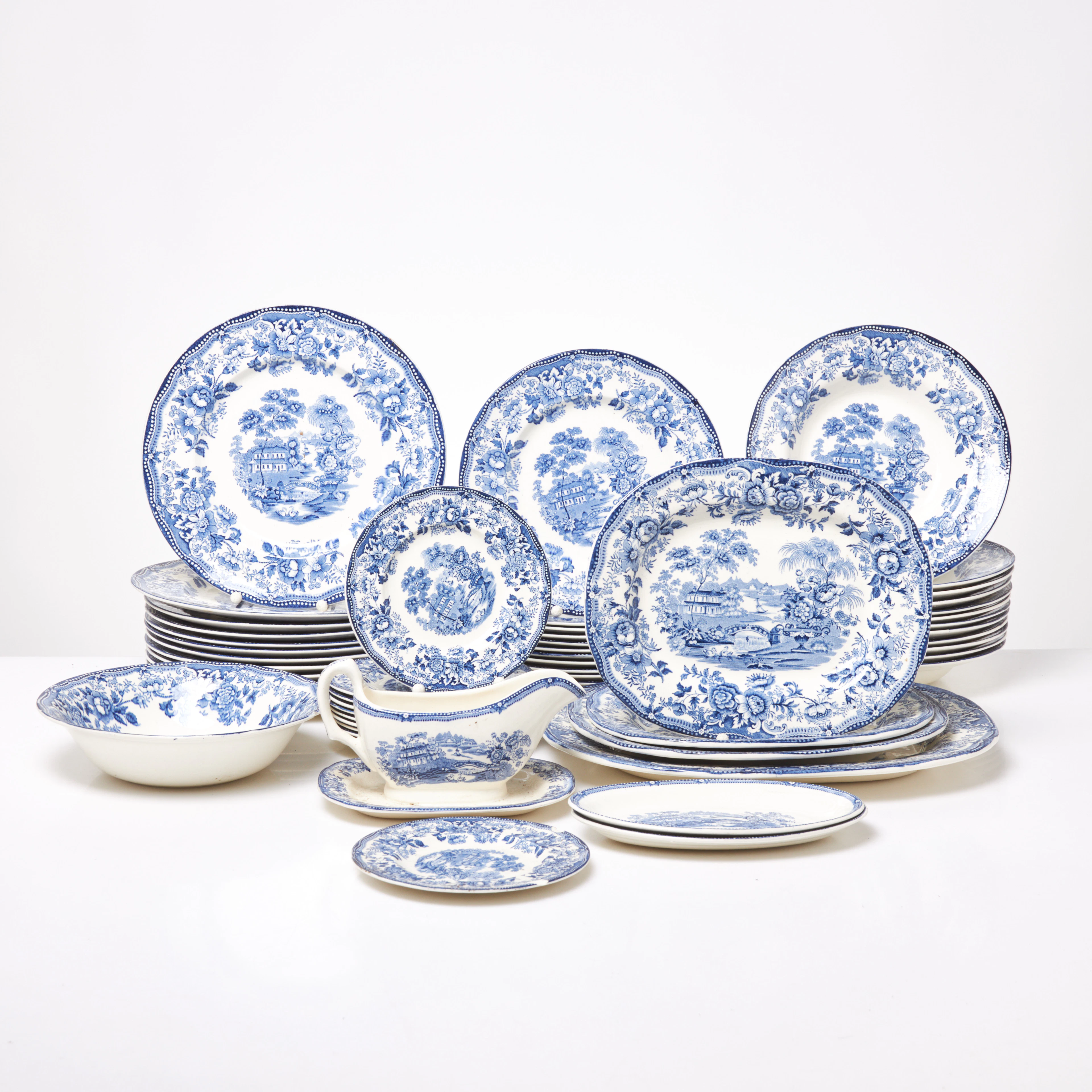 MATSERVIS. "Tonquin" Royal Staffordshire Dinnerware, design Clarice