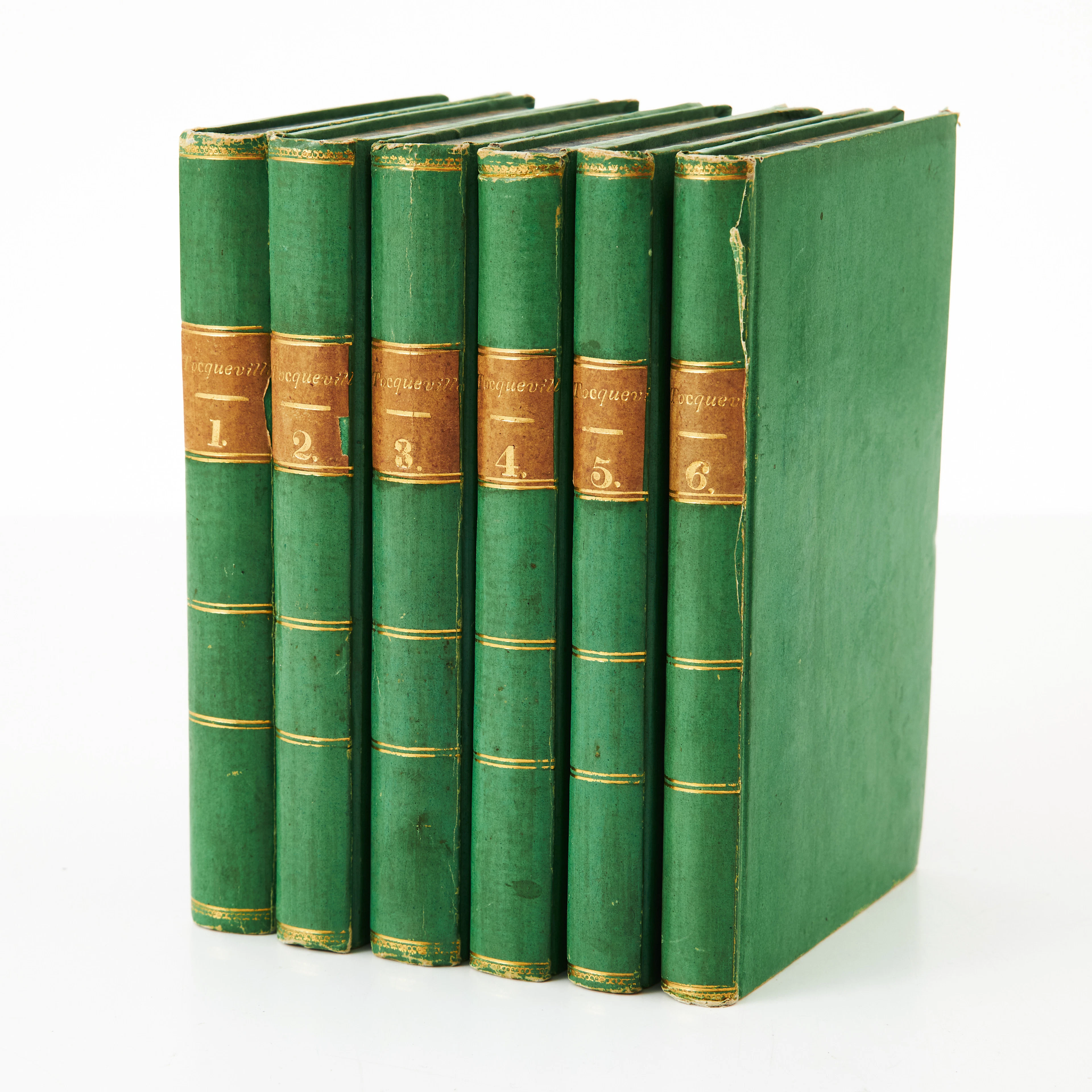 TOUCQUEVILLE, FOLKVÄLDET I AMERIKA, FÖRSTA SVENSKA ÖVERSÄTTNINGEN, 1839-1846.