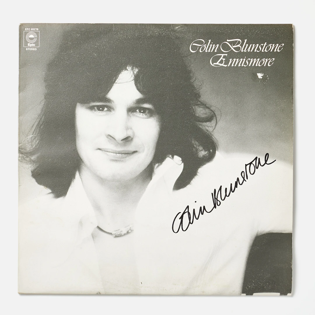 COLIN BLUNSTONE (The Zombies), signerad skiva, LPn "Coni Blunstone