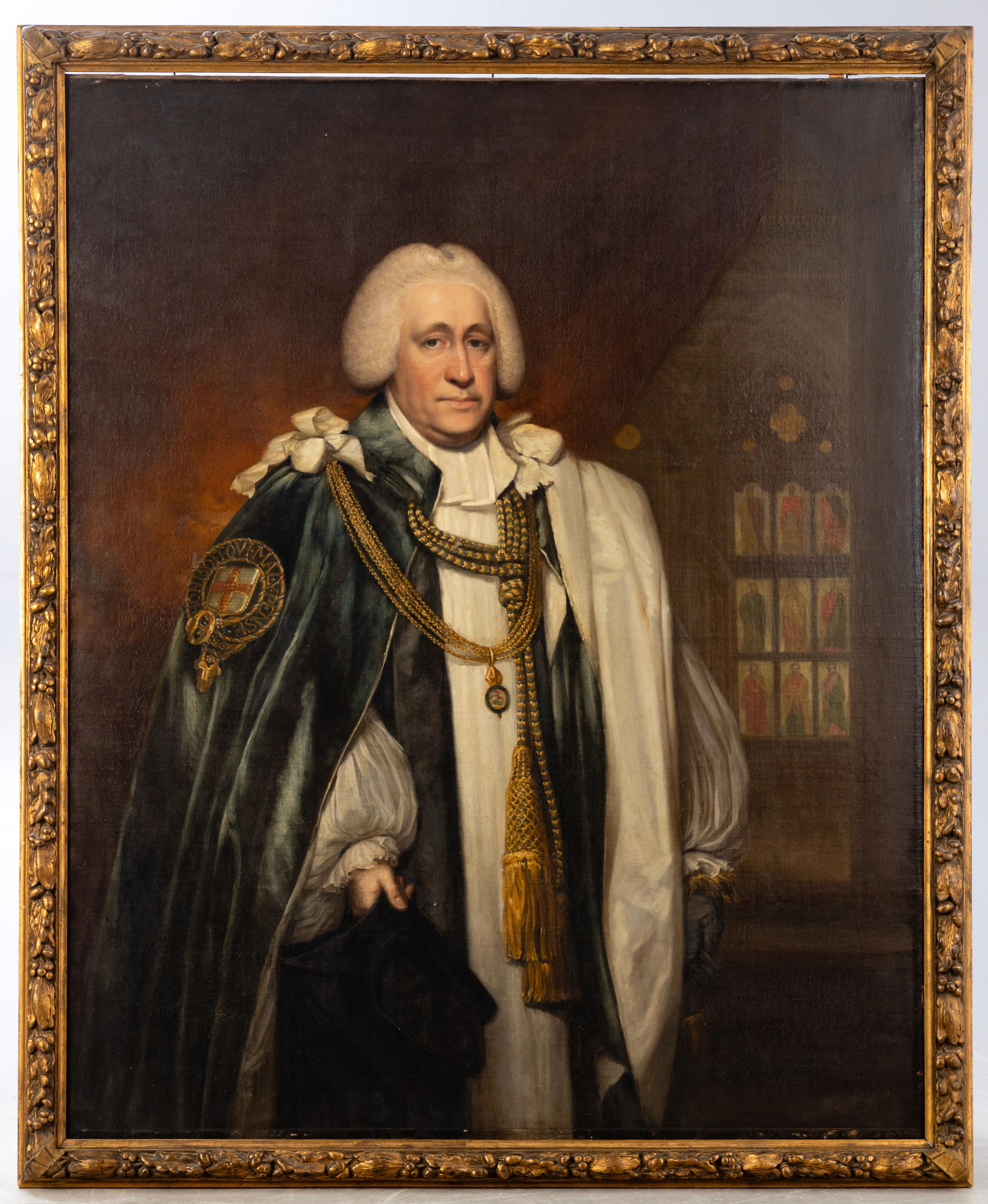 UNBEKANNTER KÜNSTLER. Portrait Lord Brownlow North (1741-1820), Kopie