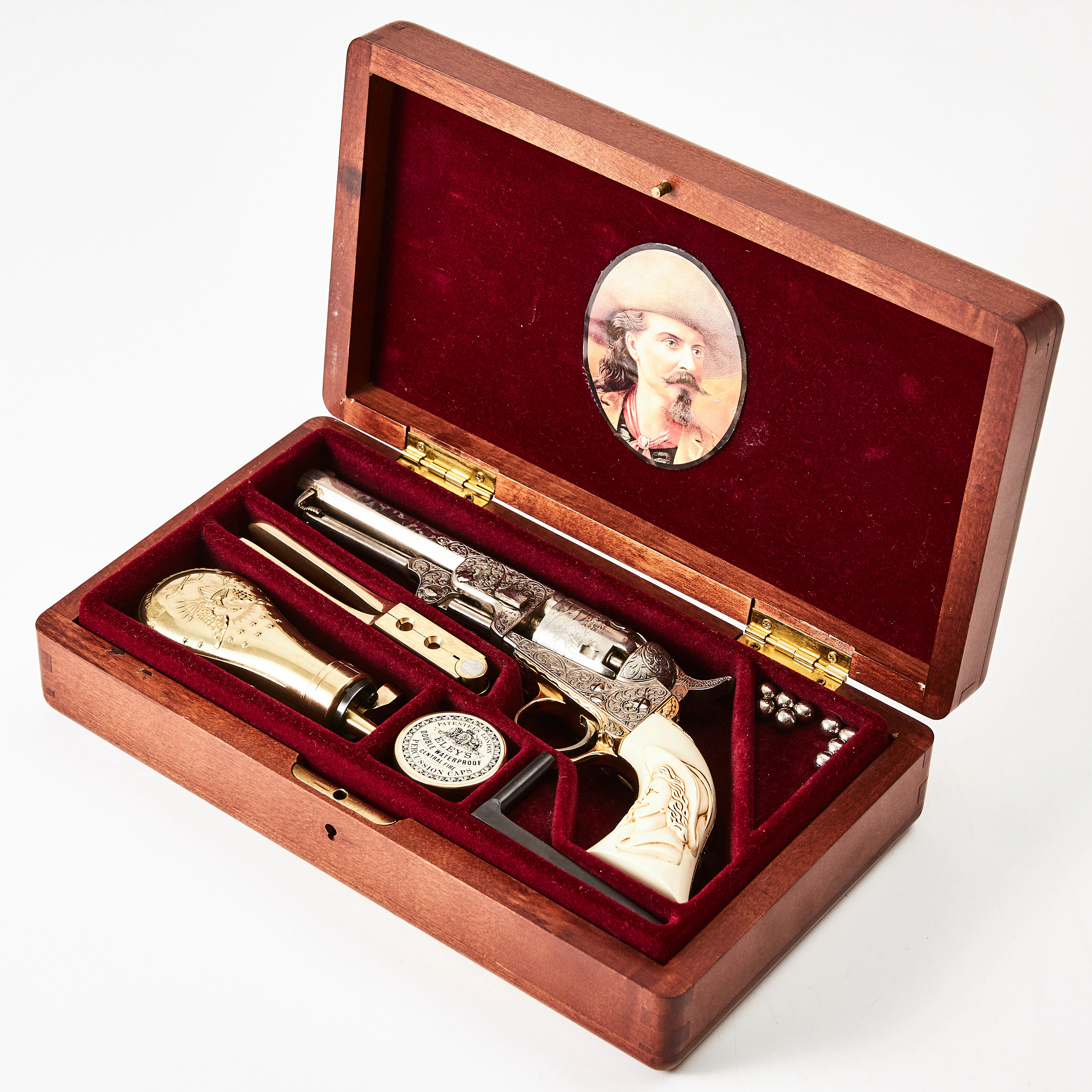 FRANKLIN MINT, Replika, revolver, "Buffalo Bill", Colt Pocket 1849