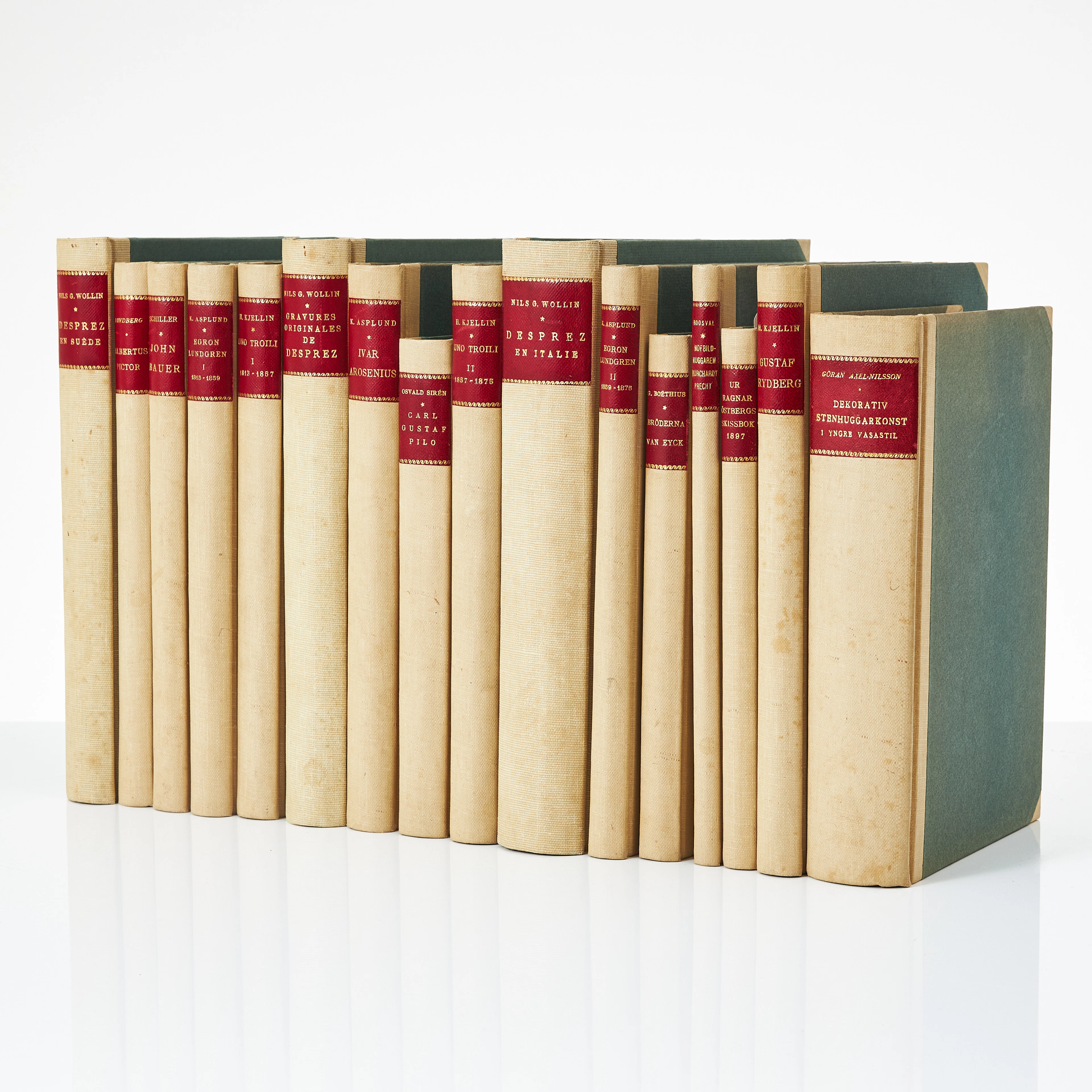 KONSTNÄRSMONO2GRAFIER, BL. A. BAUER, ALBERTUS PICTOR, PILO, PROVENIENS