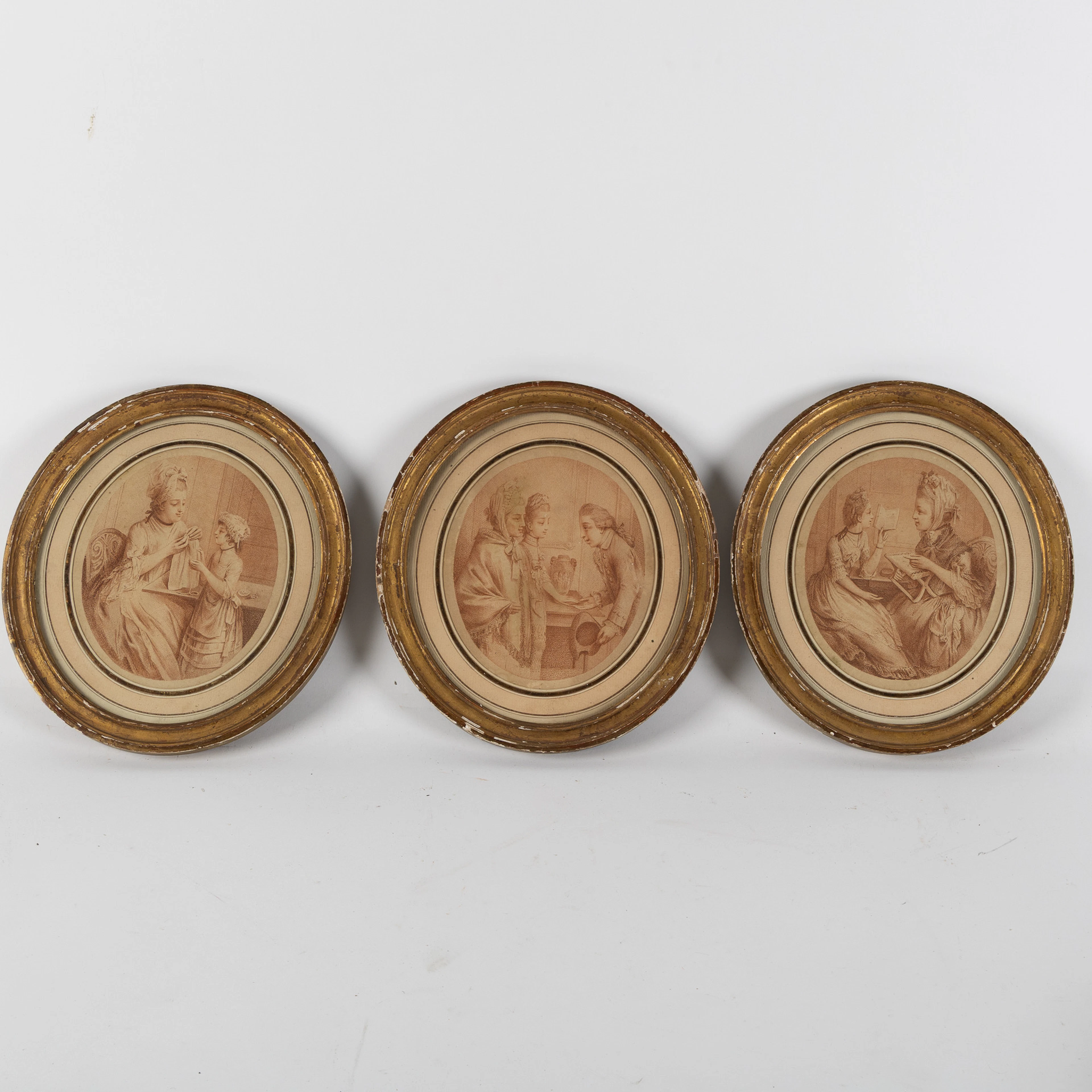 GRAFISKA BLAD, 5 stycken, porträtt, 1800-tal.
