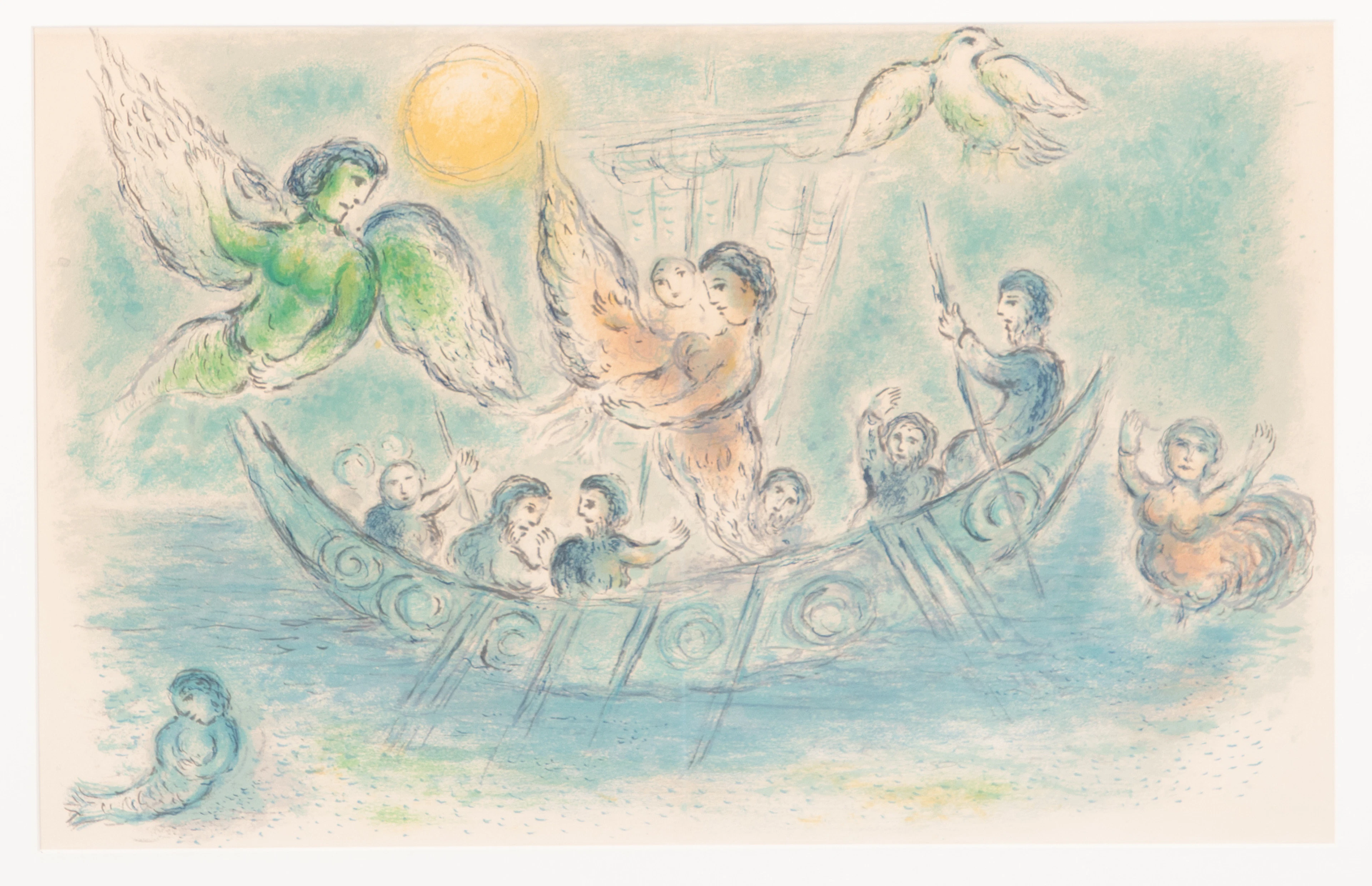 MARC CHAGALL (1887-1985). Die Sirenen.