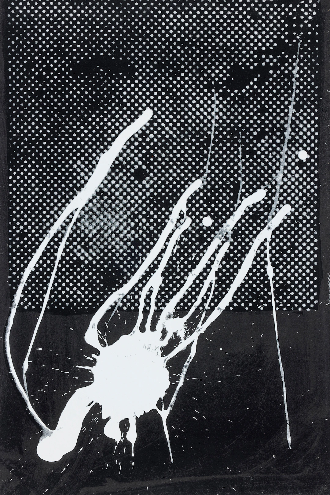 SIGMAR POLKE. "Ohne titel (Griffelkunst 1989)".