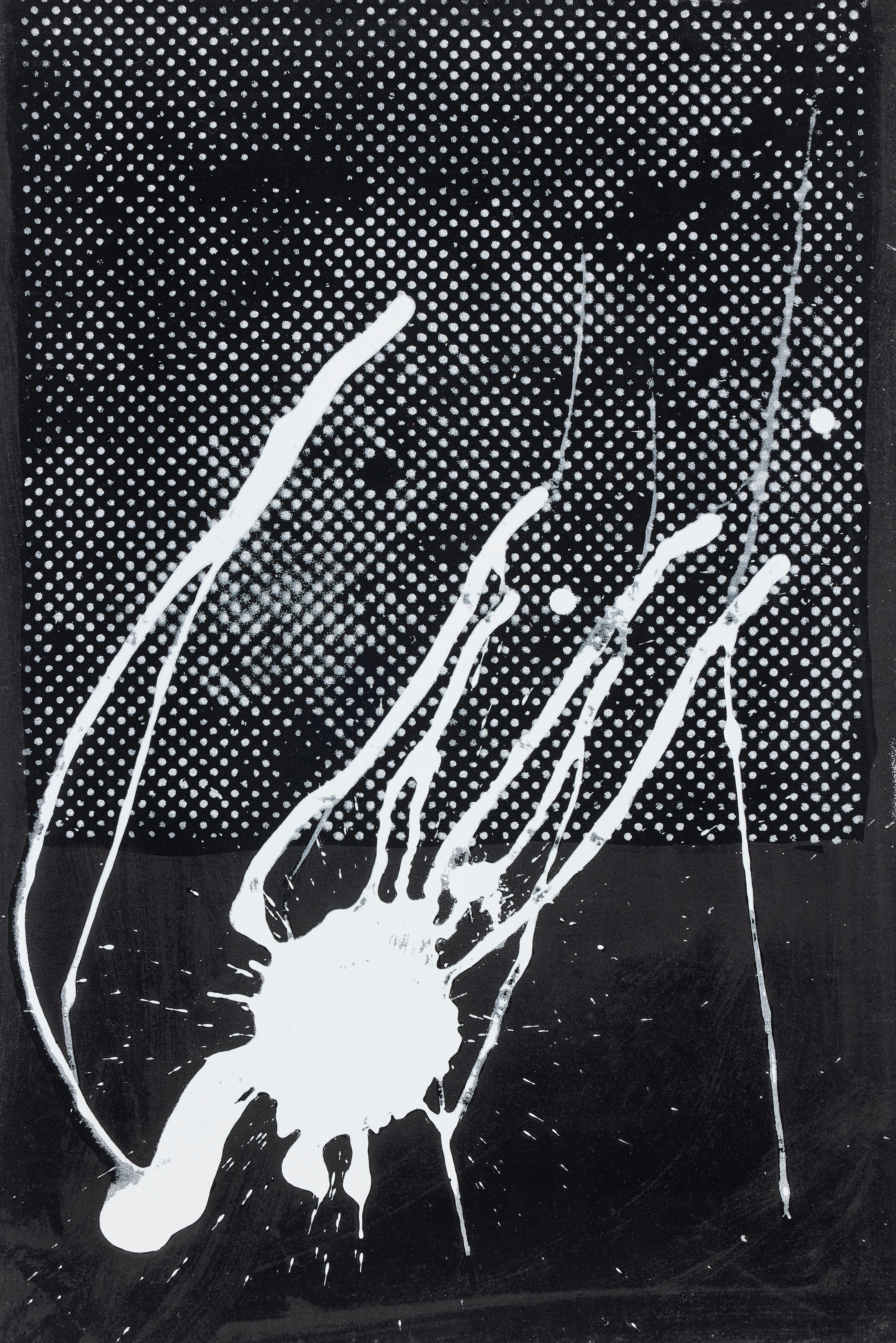 SIGMAR POLKE. "Ohne titel (Griffelkunst 1989)".
