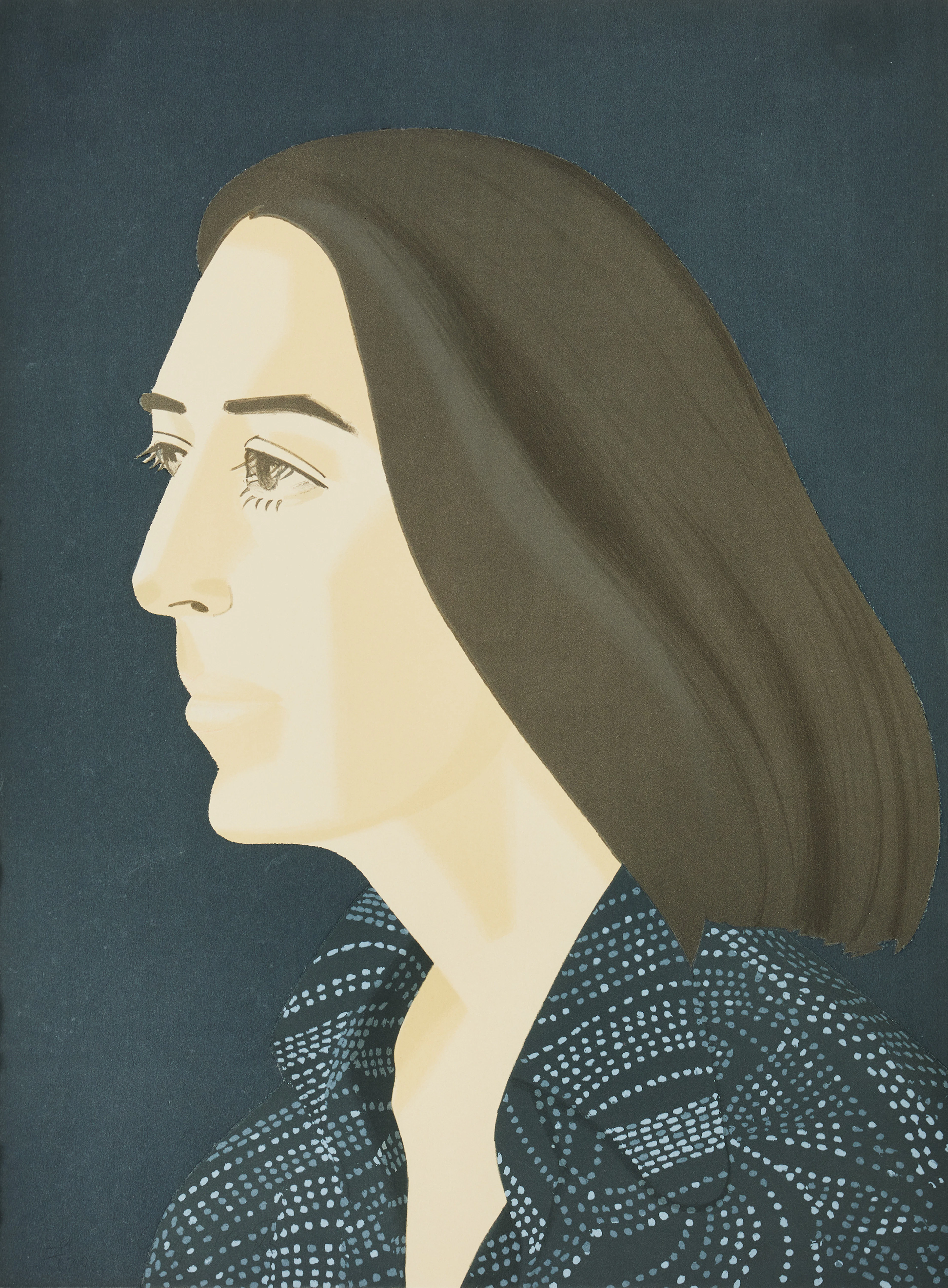 ALEX KATZ (USA, BORN 1927). "Ada" from "Ada Four Times".