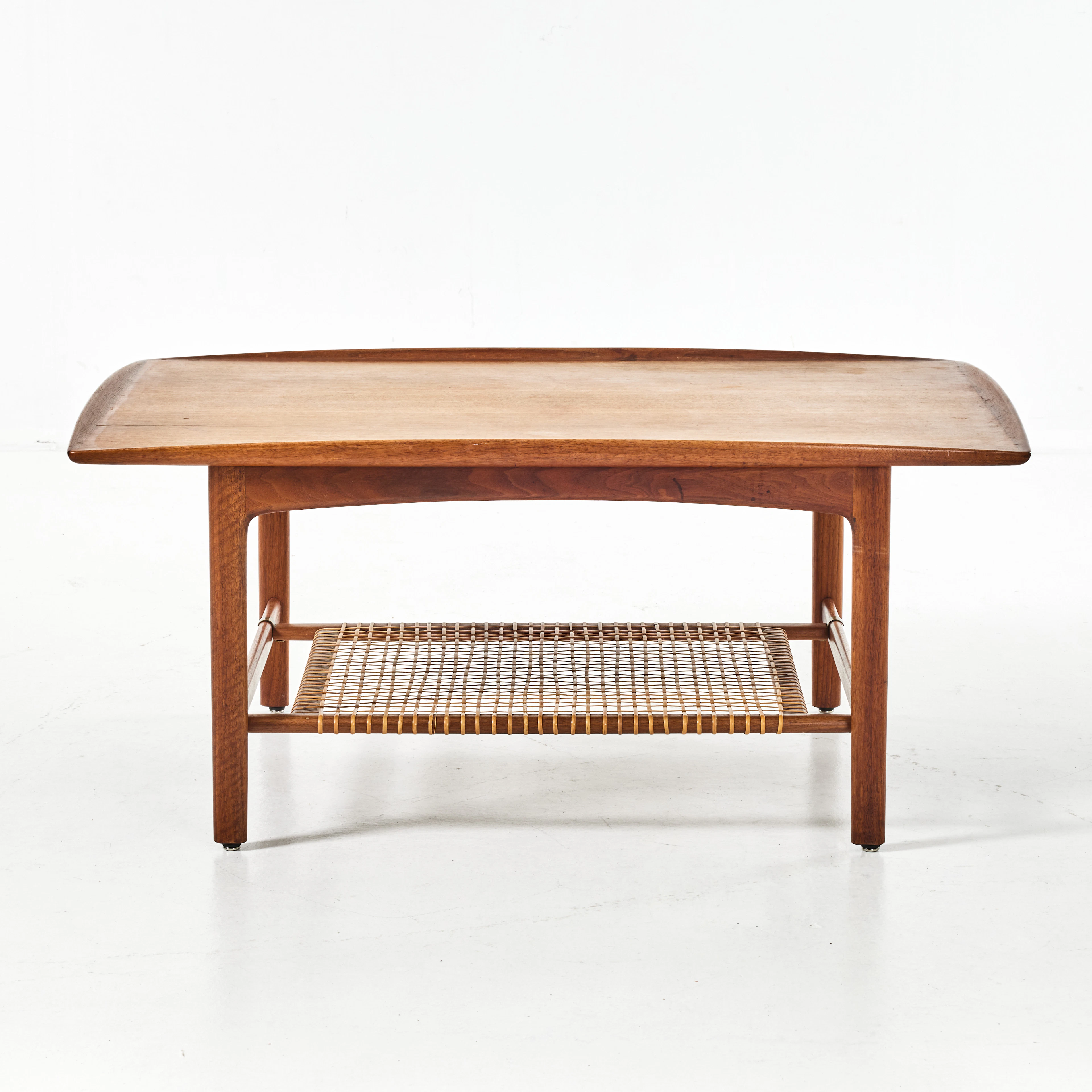 FOLKE OHLSSON. Soffbord, "Frisco", för Dux, 1960-tal, teak, underhylla