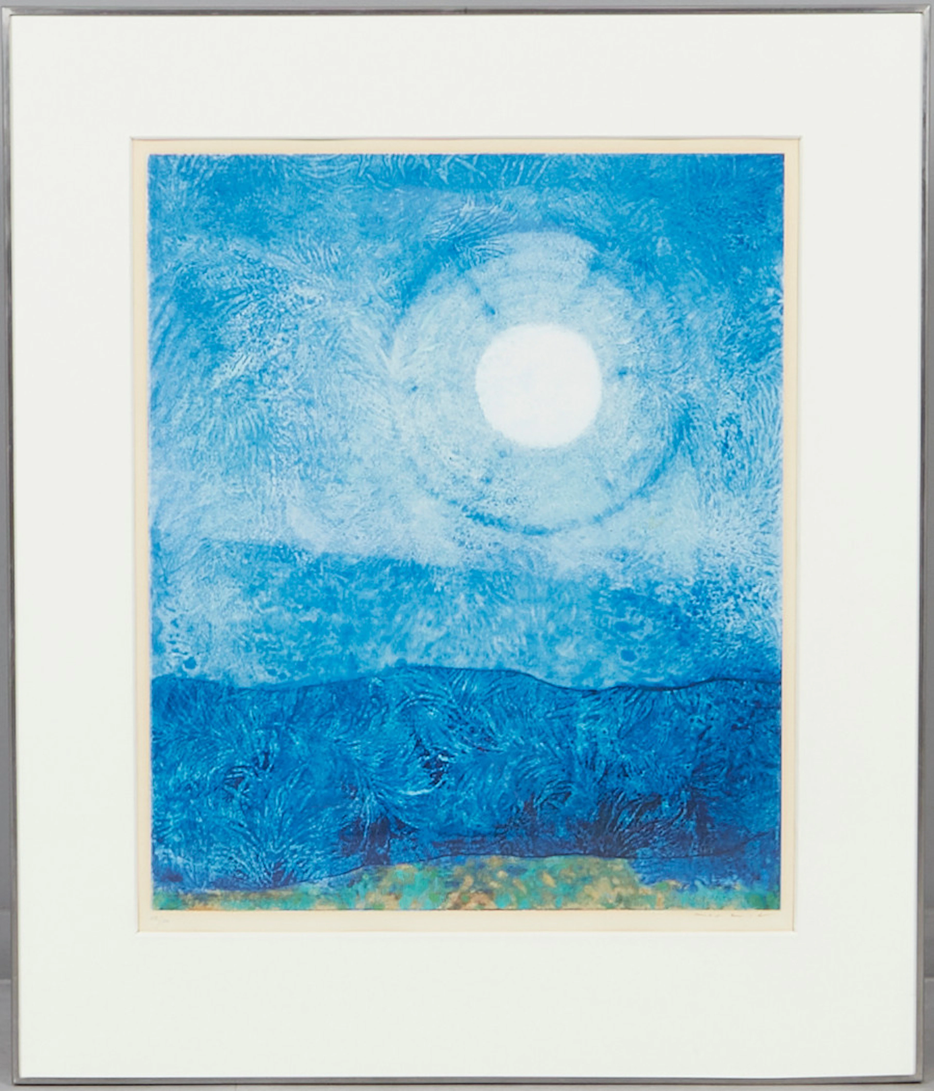 MAX ERNST (1891-1976). Ein Mond ist guter Dinge, aus: Spiegel '70