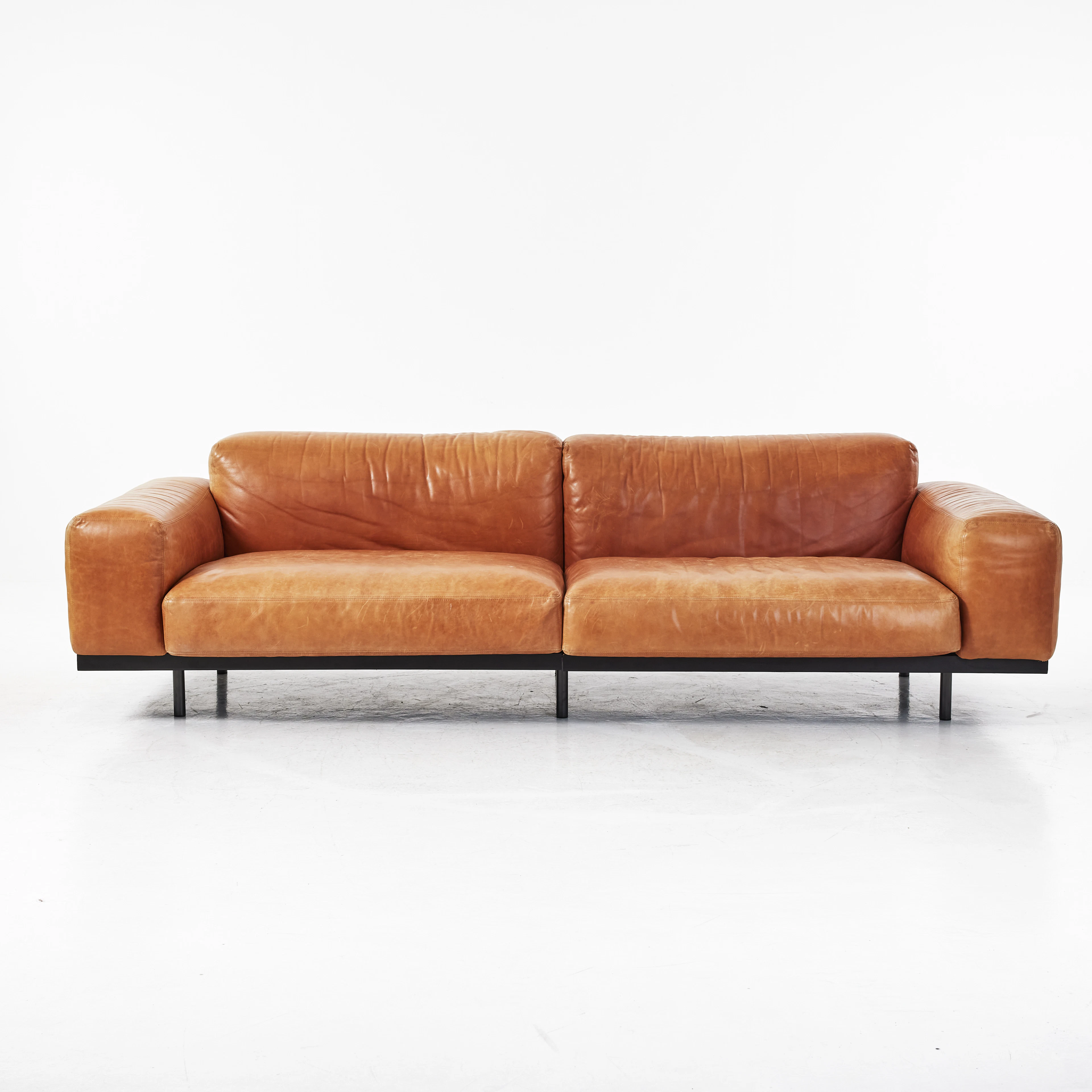 UMBERTO ASNAGO. soffa, modell "Divano Naviglio", för Arflex, klädd