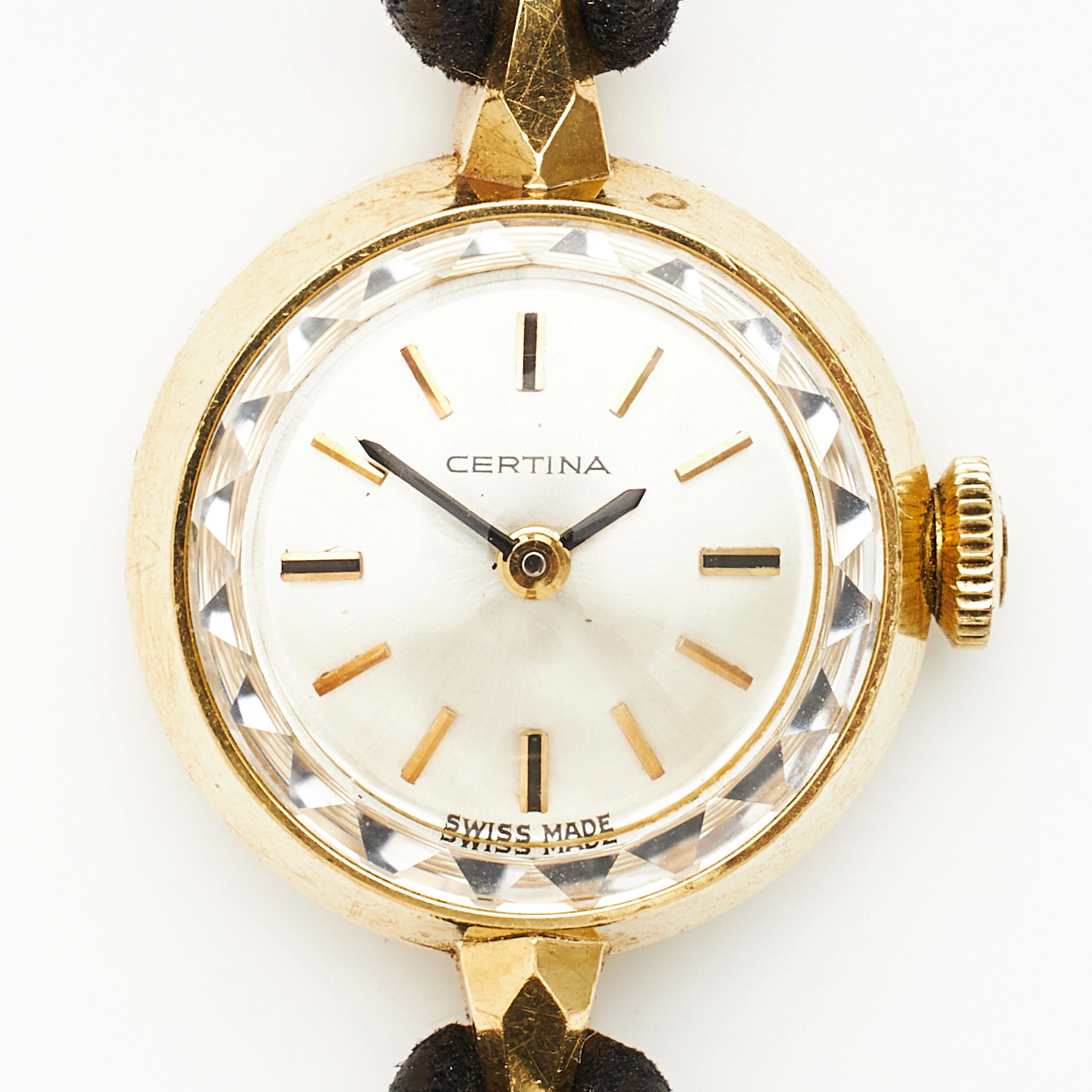 CERTINA, armbandsur, 17 mm, 18K guld, ca 1965.