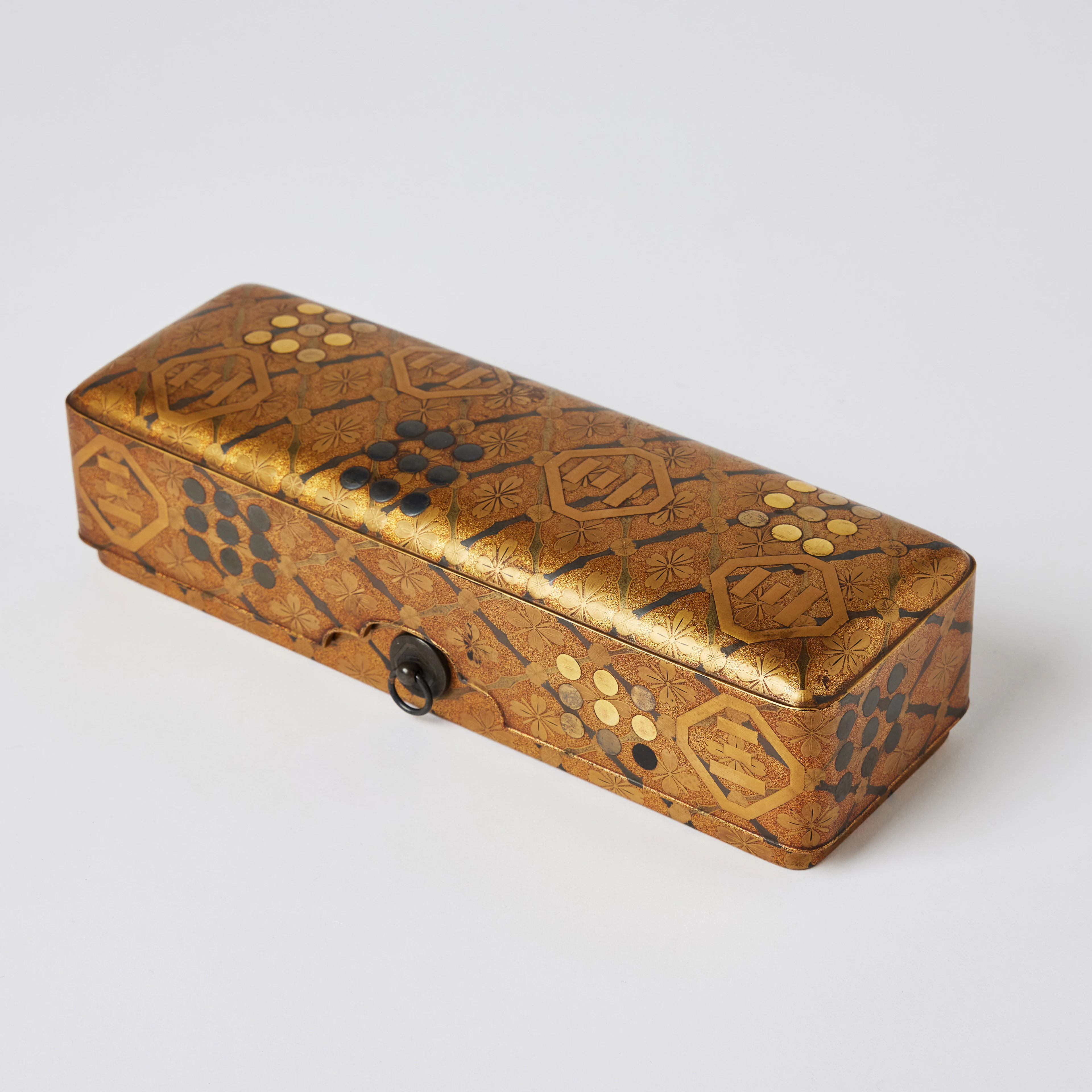 A Japanese Lacquer Letter Box 'Fubako'.