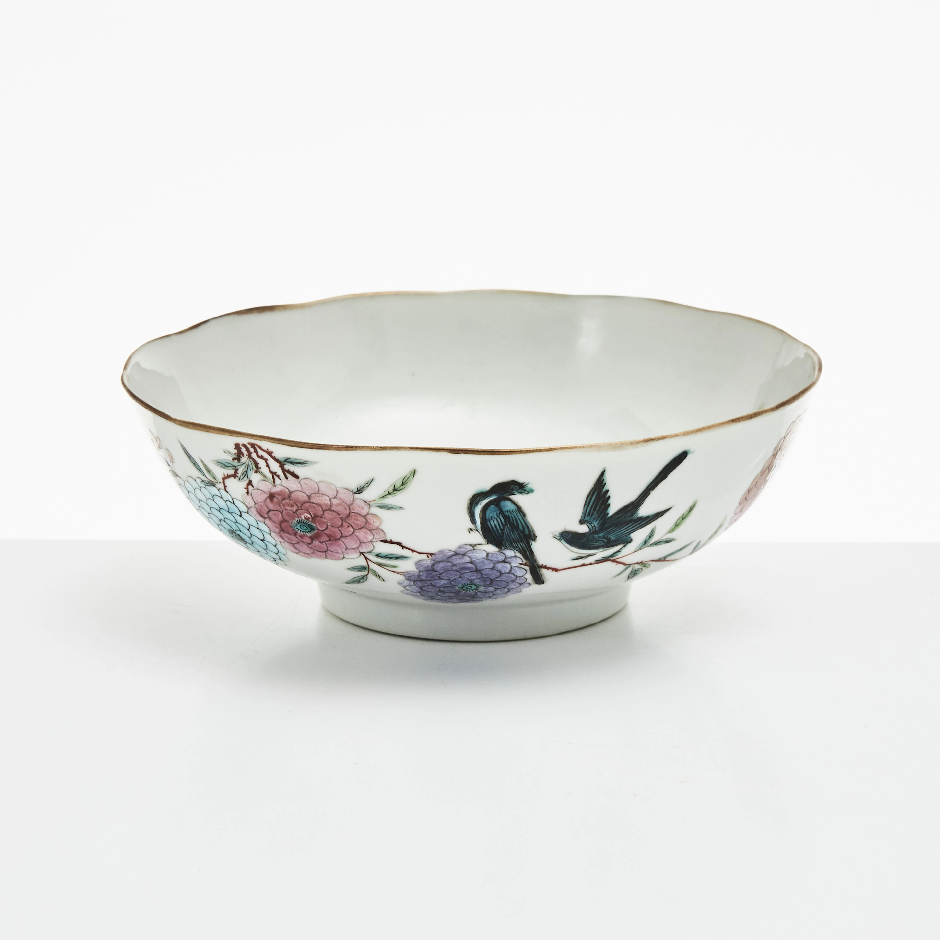 SKÅL, porslin, Kina, Tongzhi (1861-1874), märke och period, dekor
