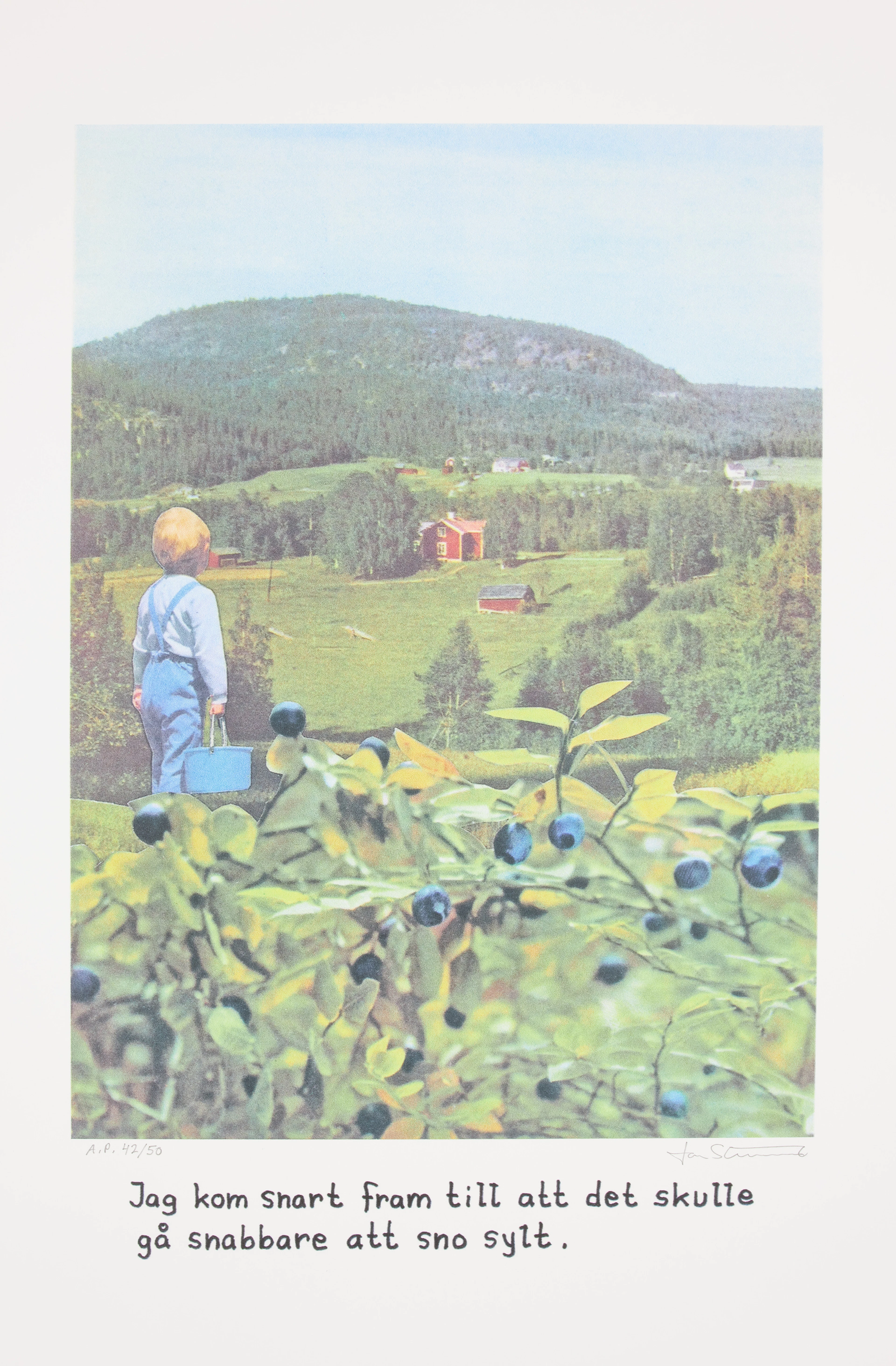 JAN STENMARK. (FÖDD 1949). "Jag kom snart fram till att det skulle