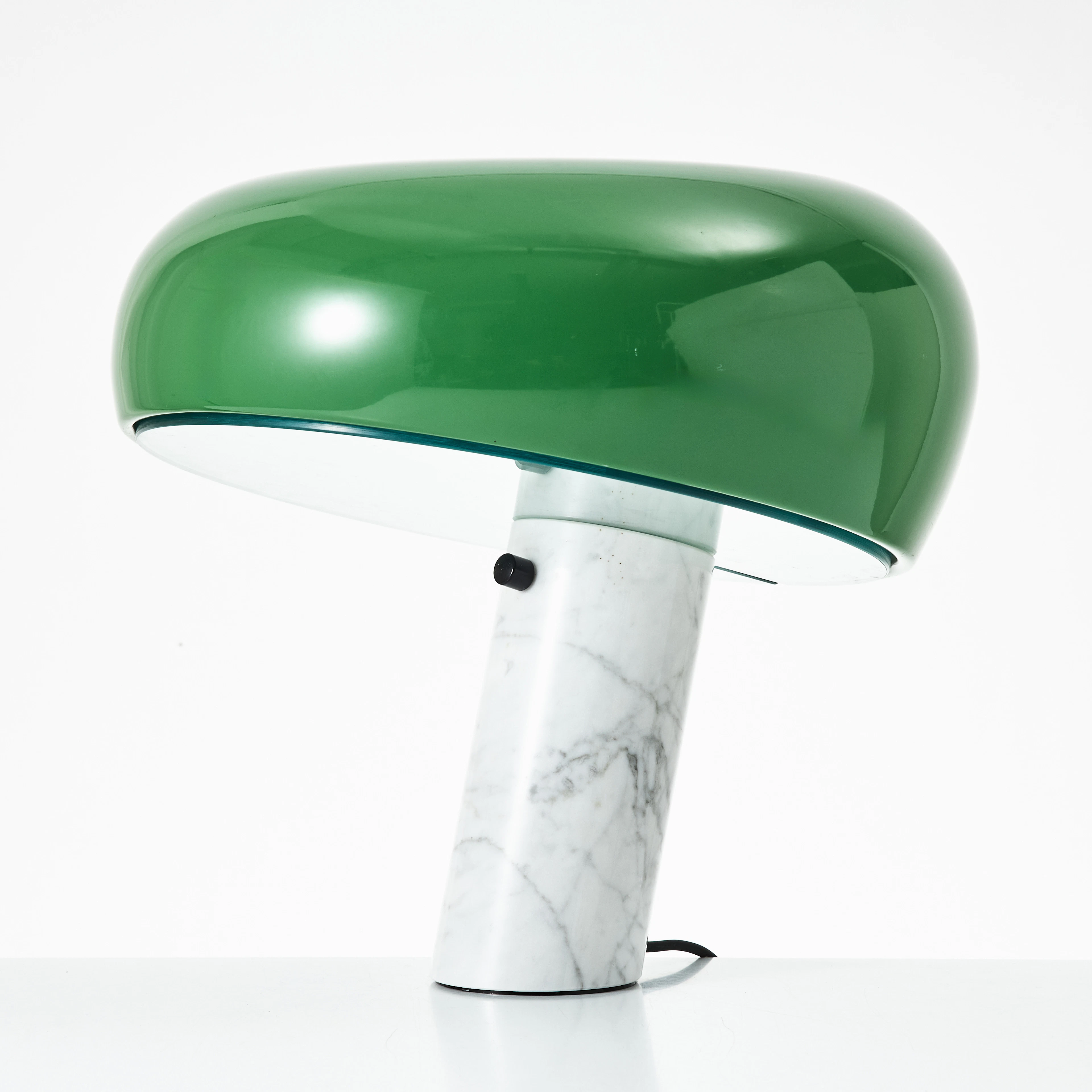ACHILLE CASTIGLIONE & PIER GIACOMO CASTIGLIONI. Bordslampa, "Snoopy"