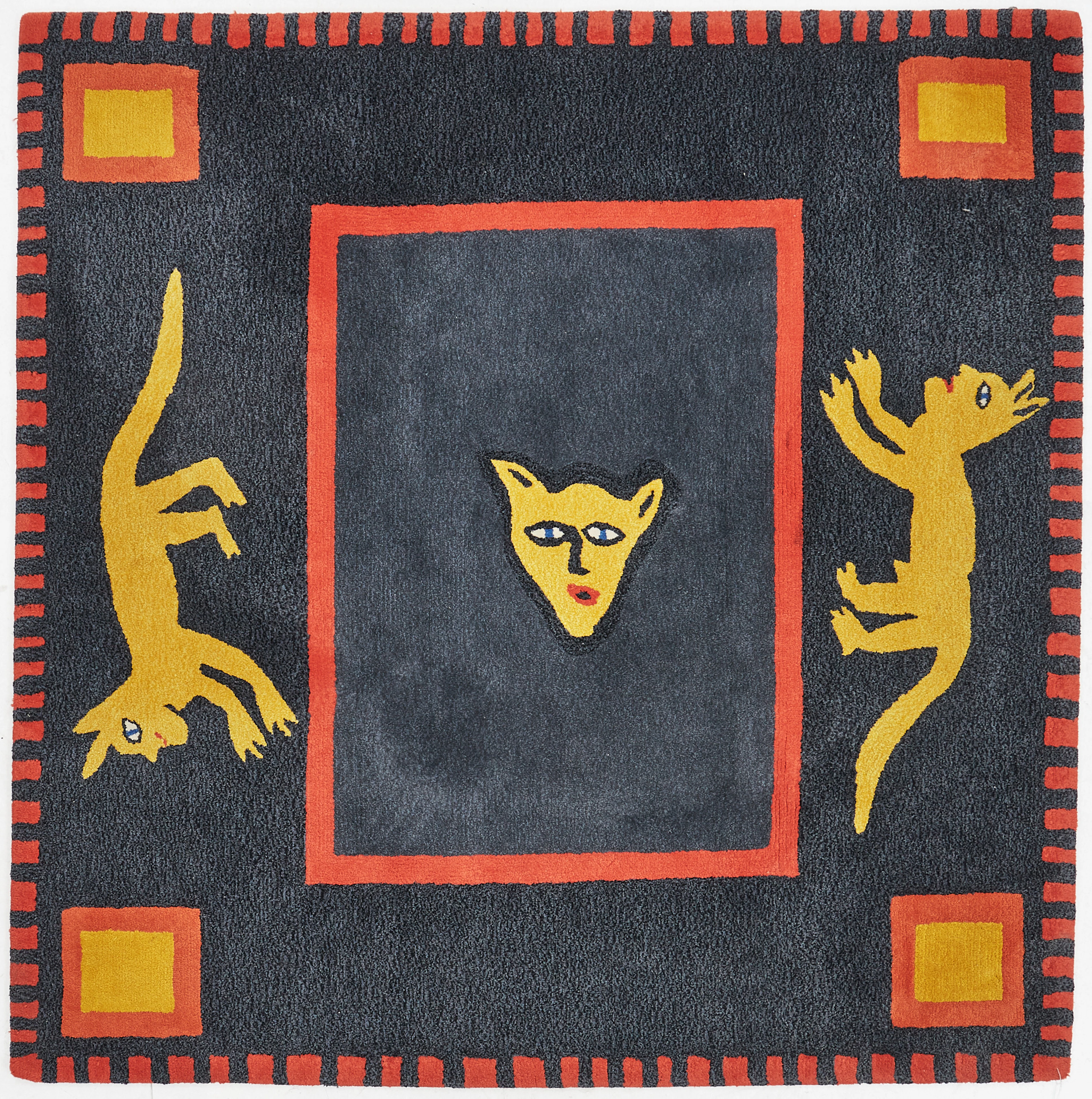 ULRICA HYDMAN-VALLIEN. Matta, "Cat", floss, limiterad upplaga, numrerad 75/100.